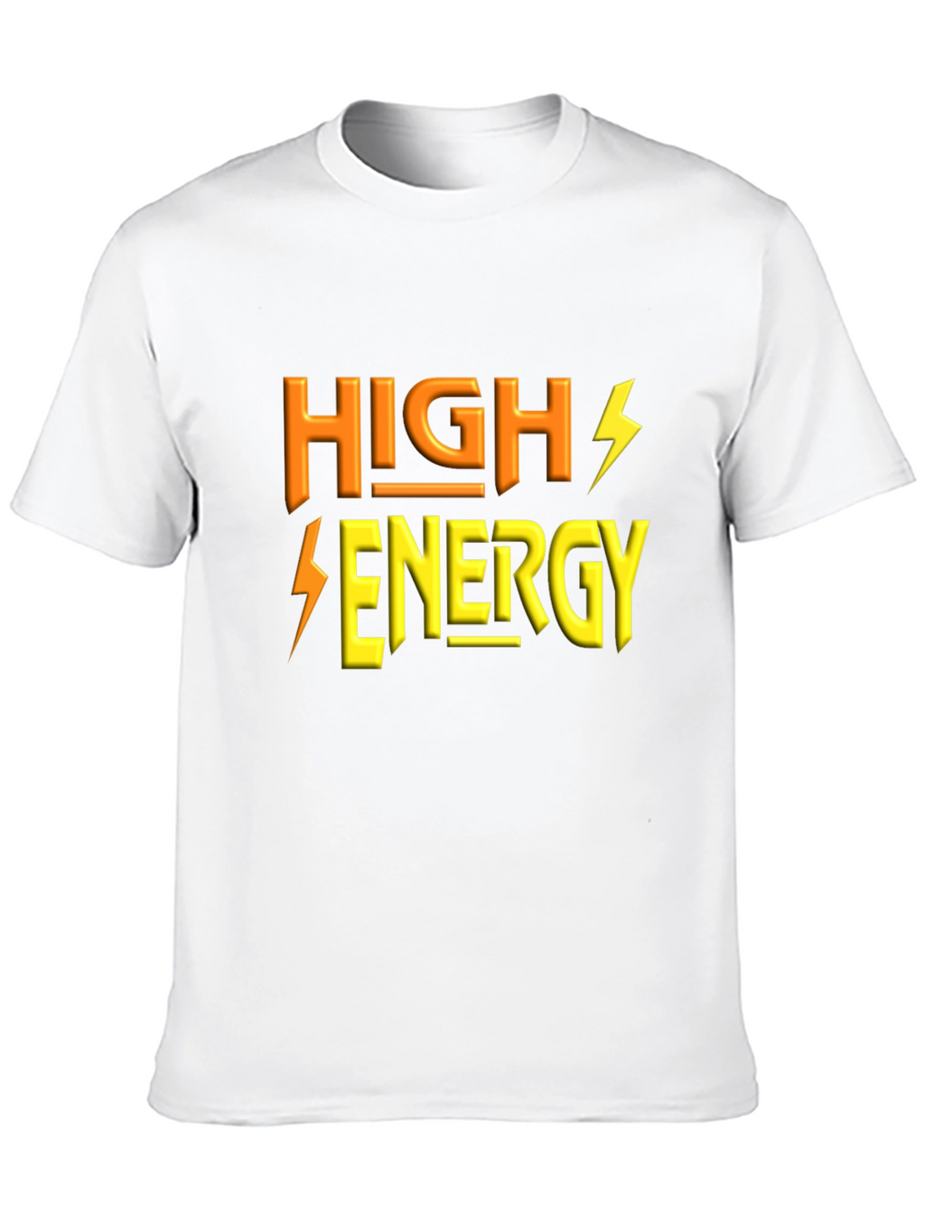 High Energy Black T-Shirt