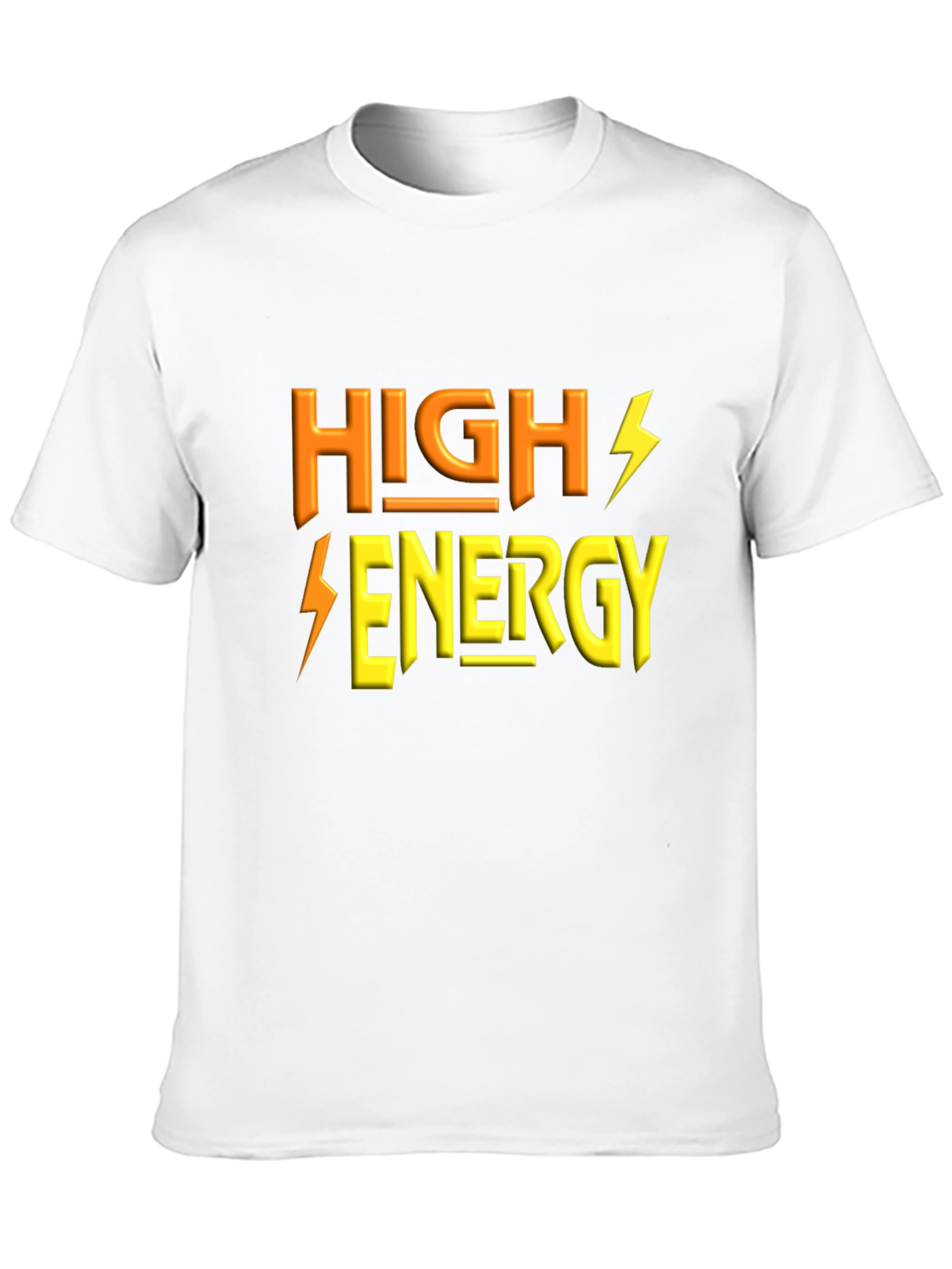 High Energy Black T-Shirt