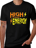 High Energy Black T-Shirt