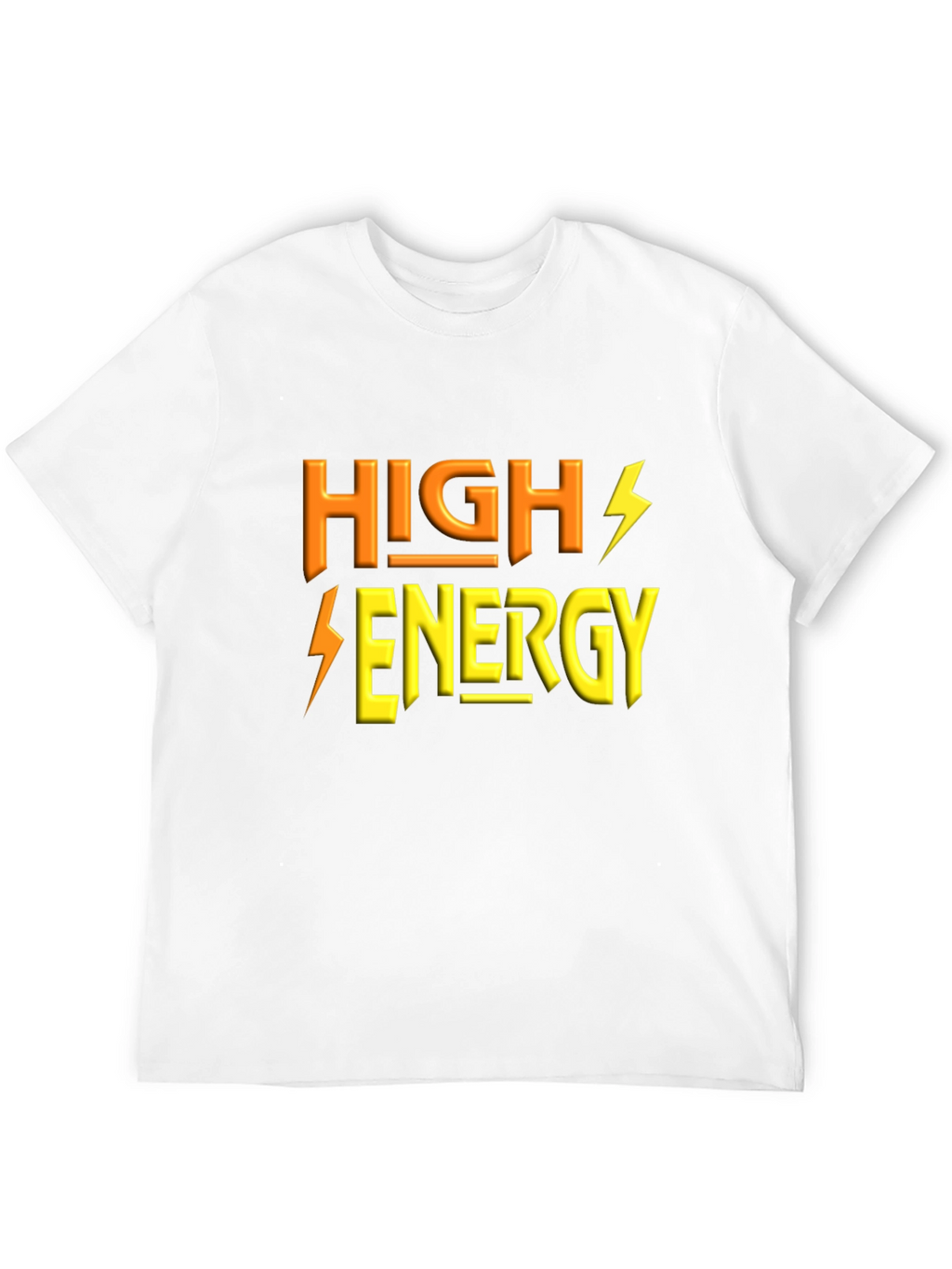 High Energy Black T-Shirt