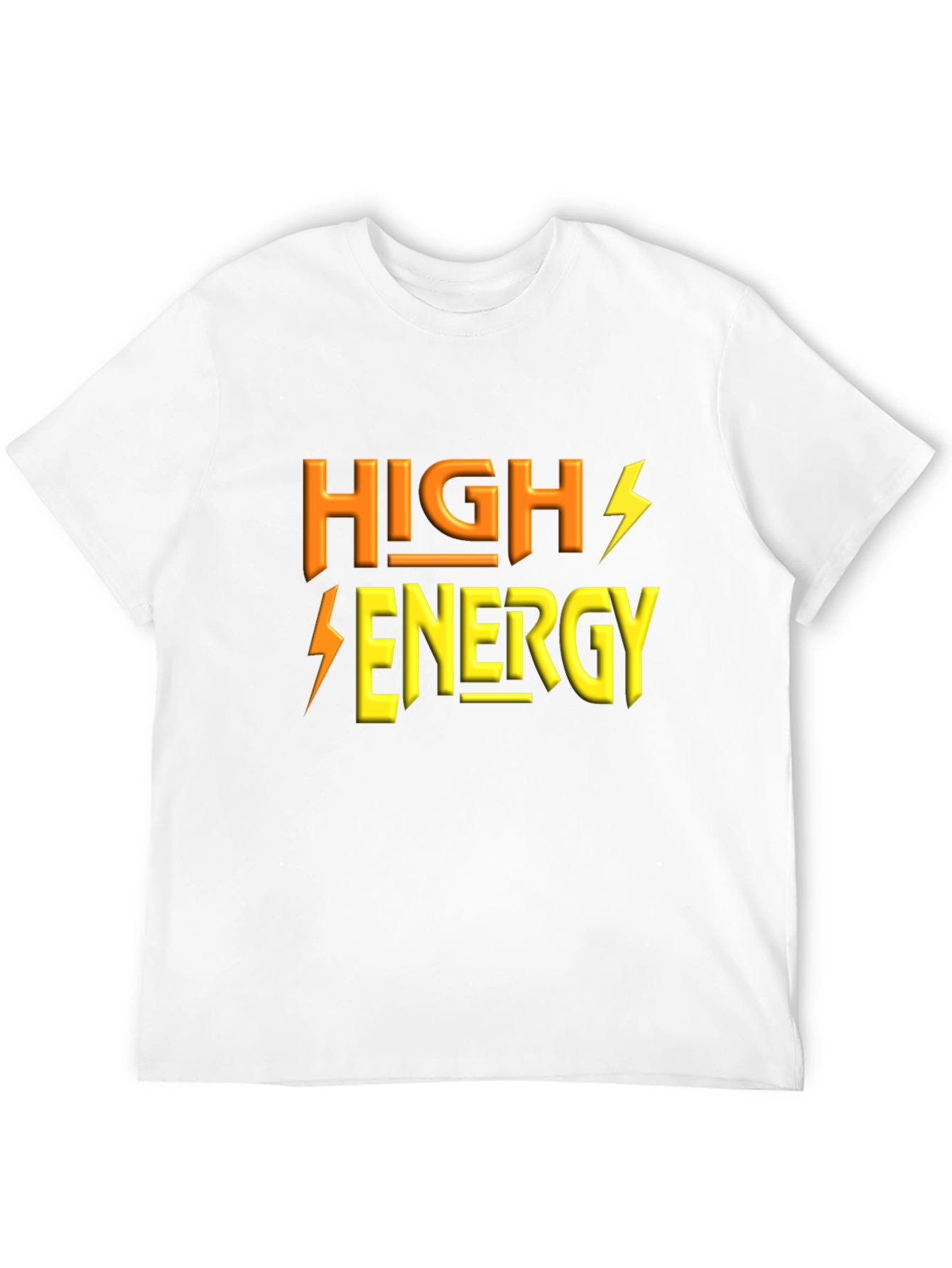 High Energy Black T-Shirt