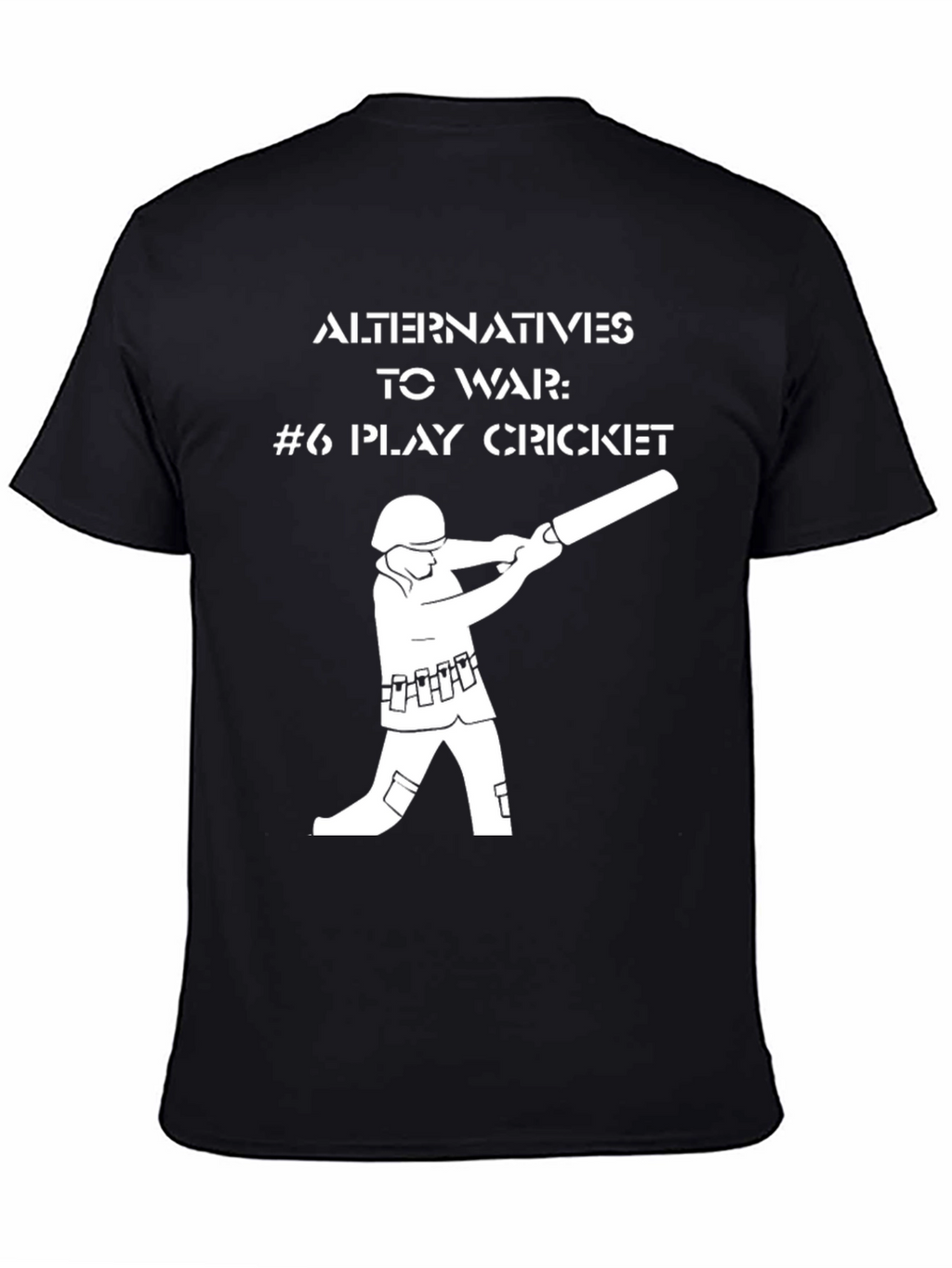 Alternatives to War Cricket Graphic Tee