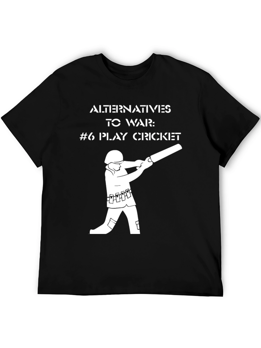Alternatives to War Cricket Graphic Tee