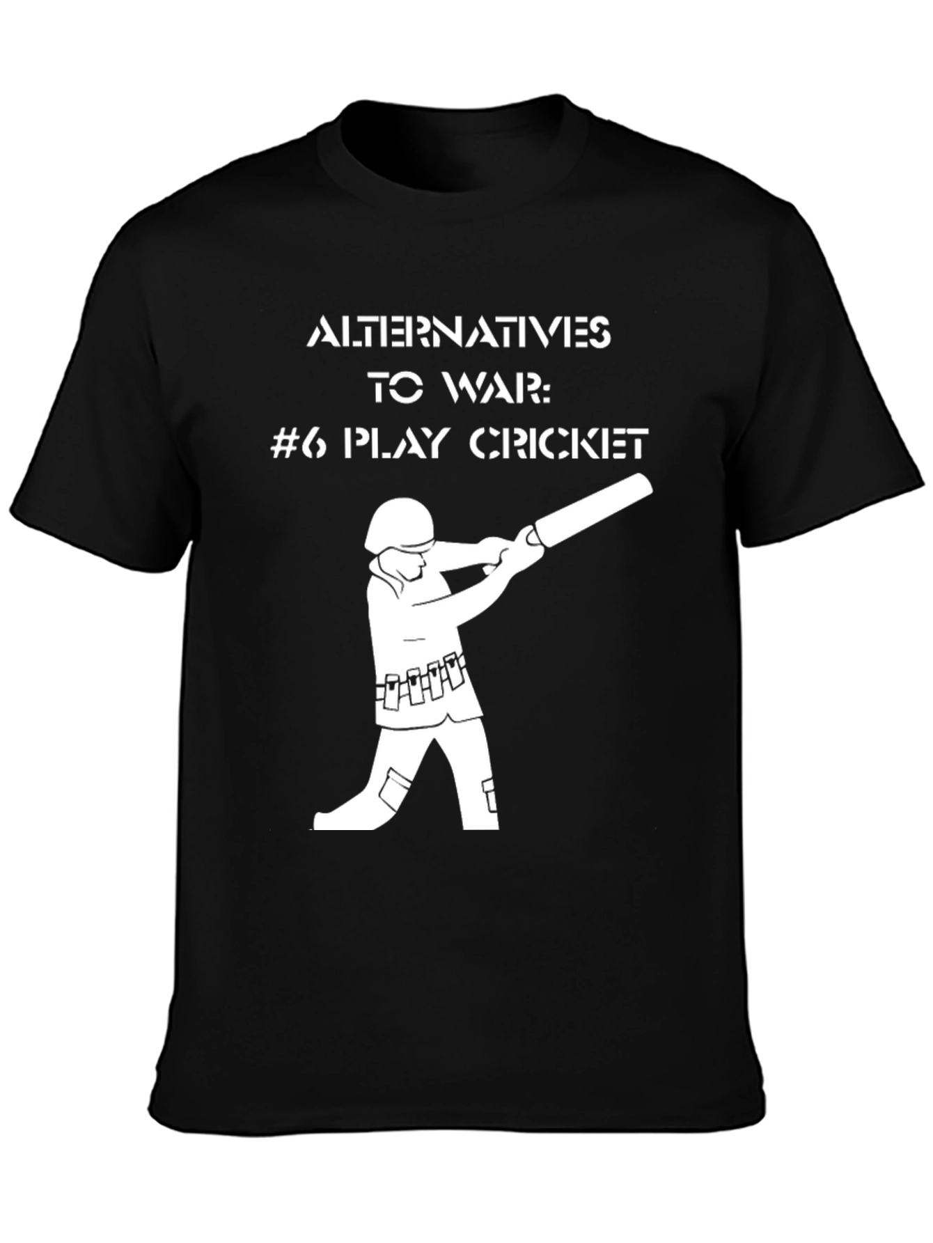 Alternatives to War Cricket Graphic Tee