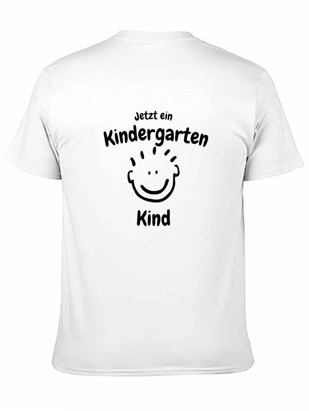 Kindergarten Kind T-Shirt - Black Cotton Tee