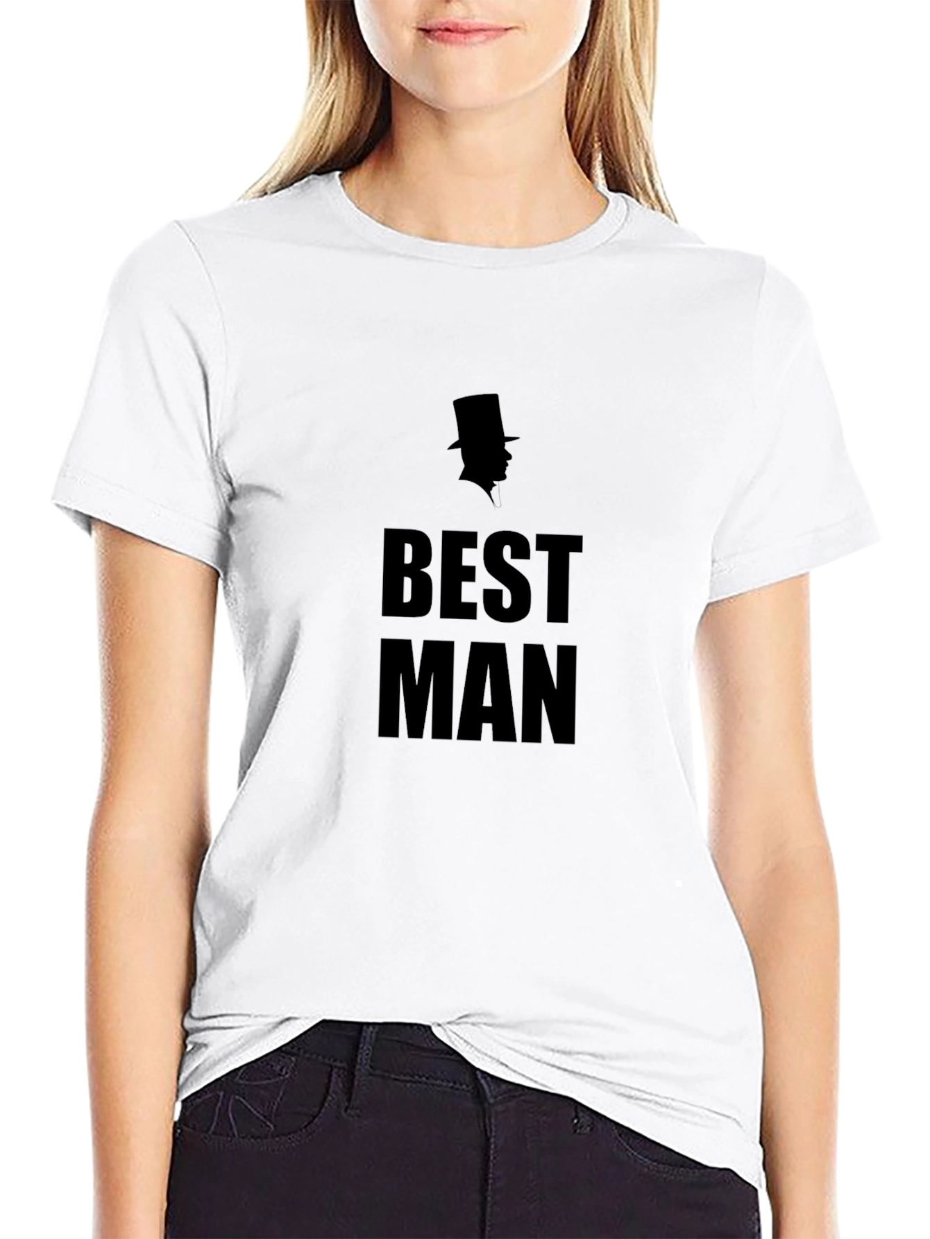 Best Man Graphic Tee - Wedding Party Apparel