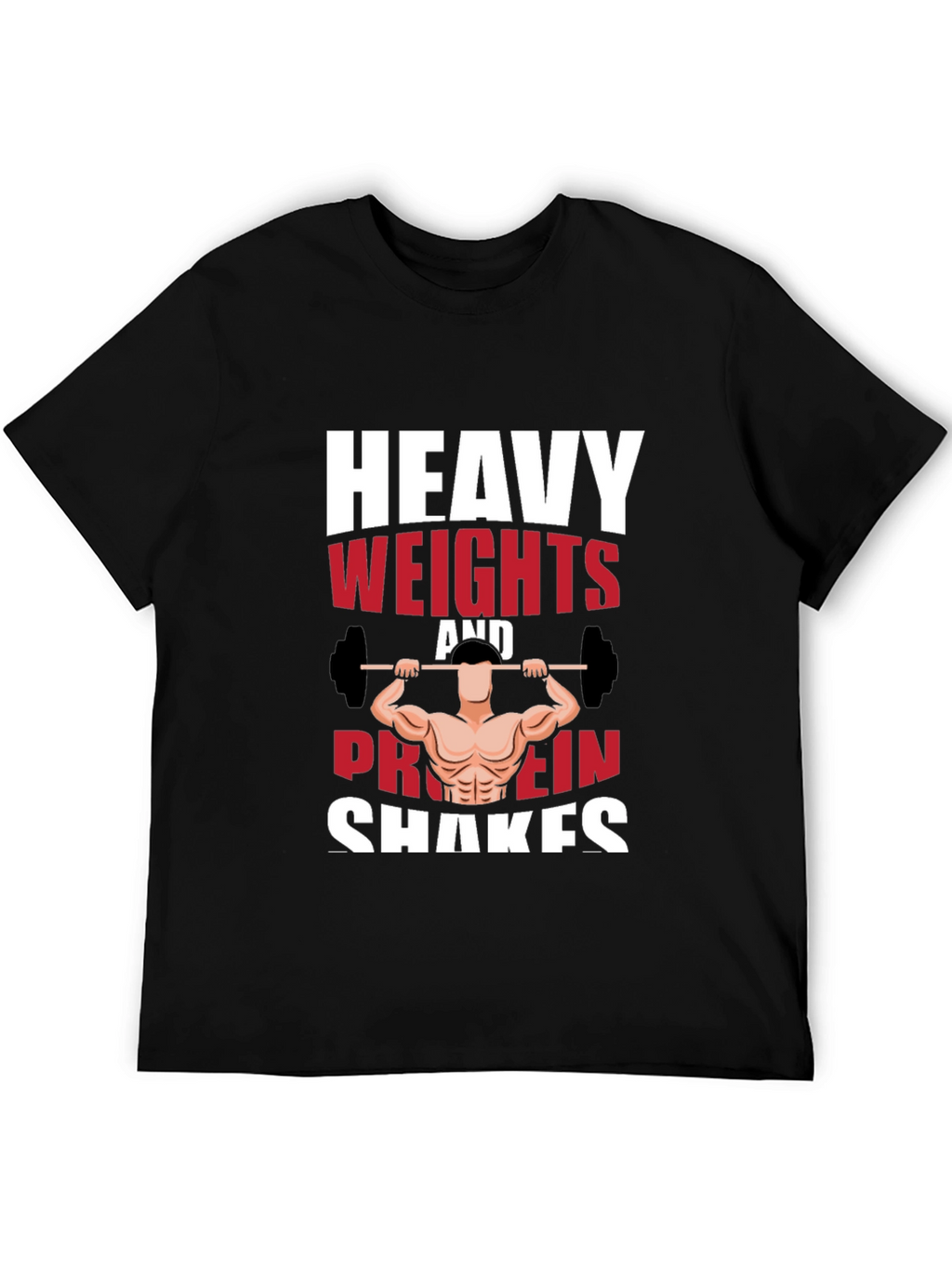 Heavy Weights & Protein Shakes Graphic Tee