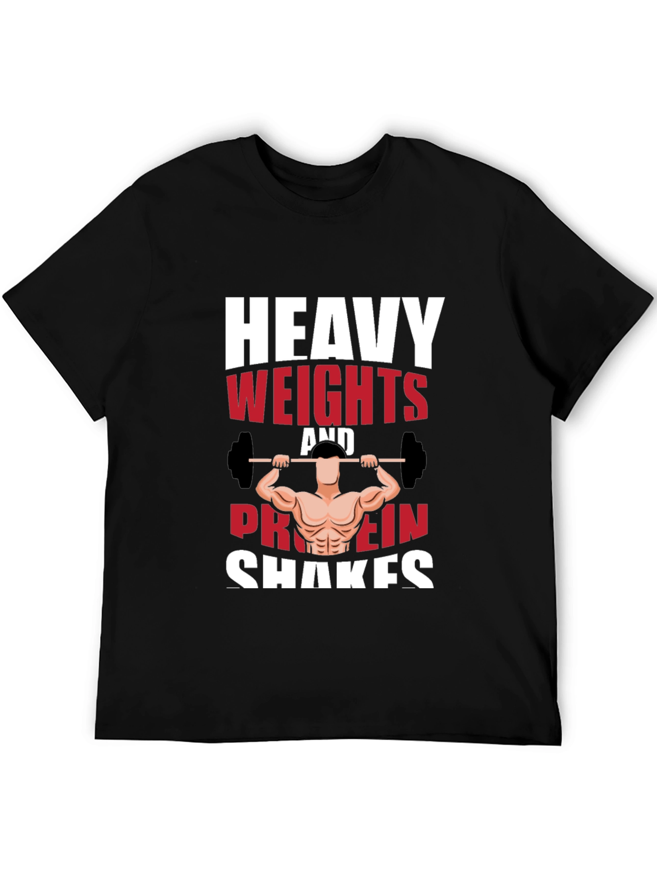 Heavy Weights & Protein Shakes Graphic Tee
