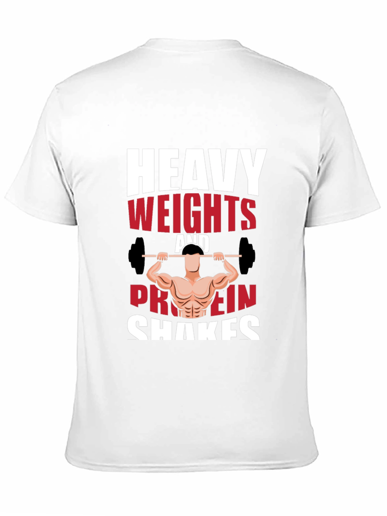 Heavy Weights & Protein Shakes Graphic Tee
