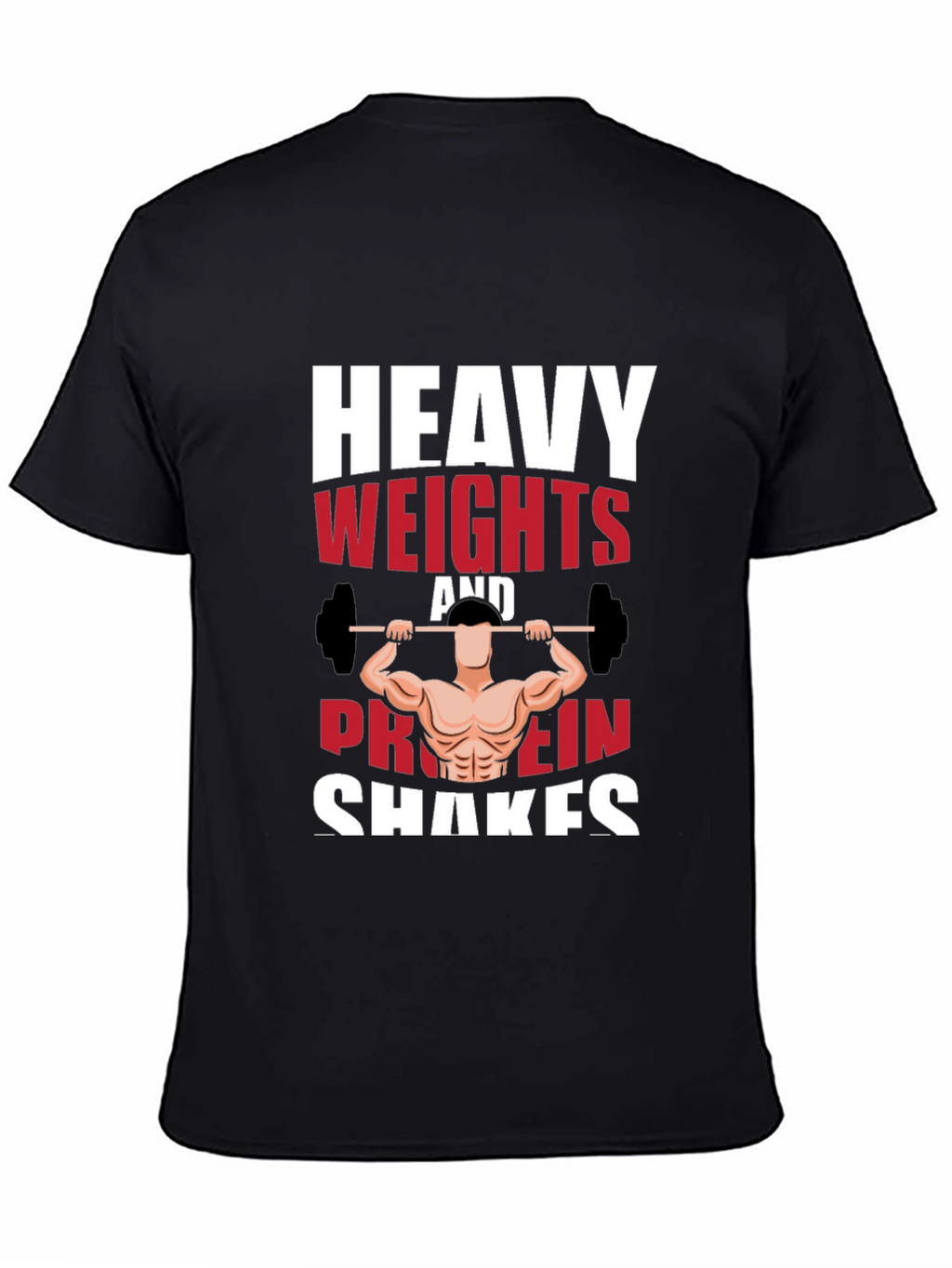 Heavy Weights & Protein Shakes Graphic Tee