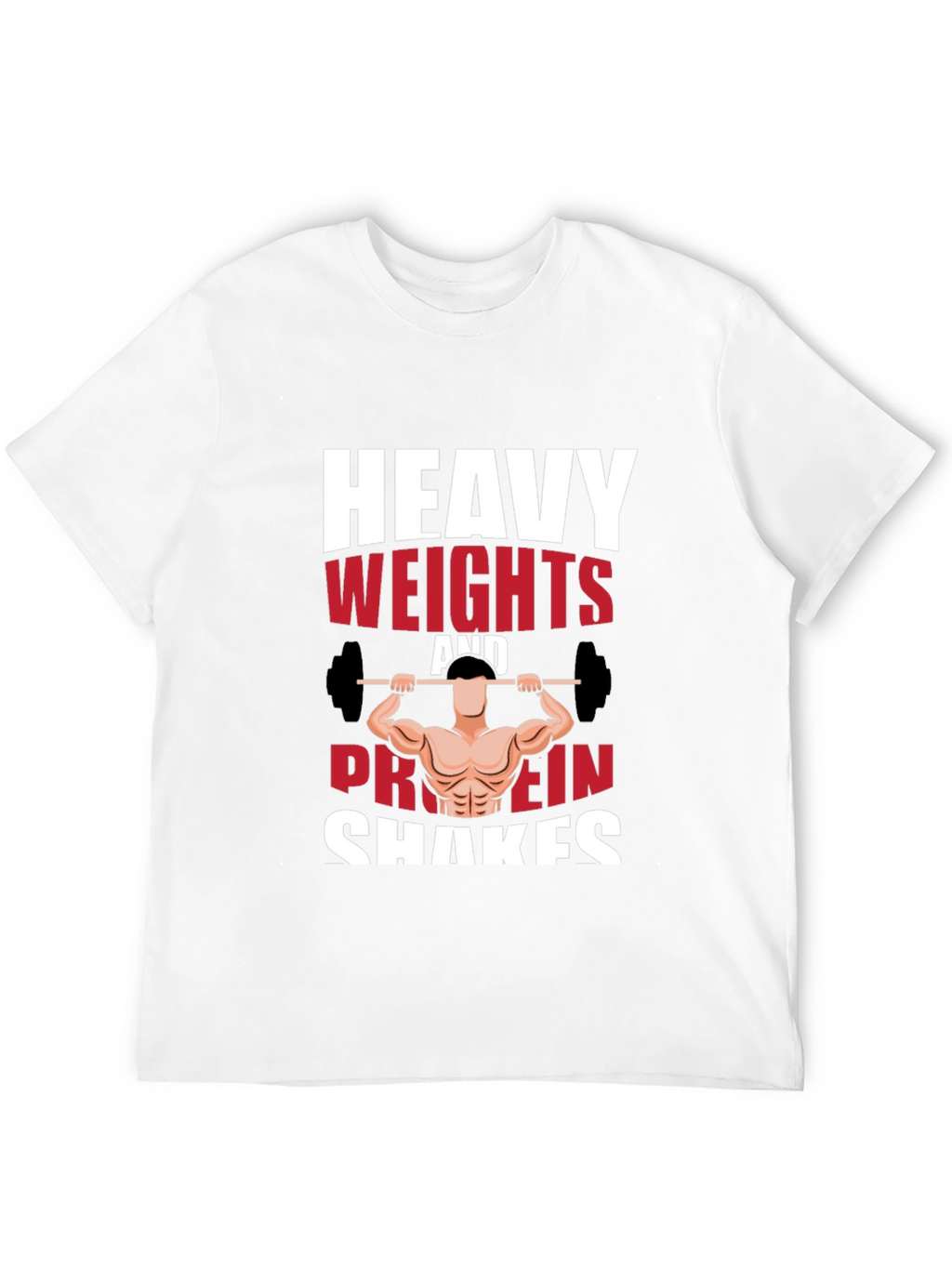 Heavy Weights & Protein Shakes Graphic Tee