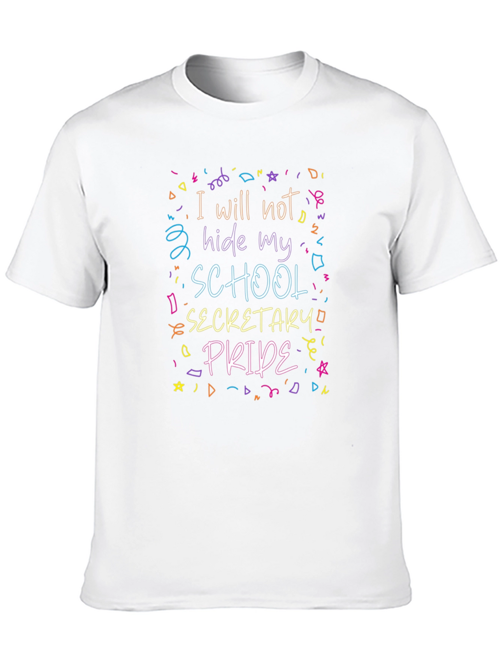 School Secretary Pride Graphic T-Shirt