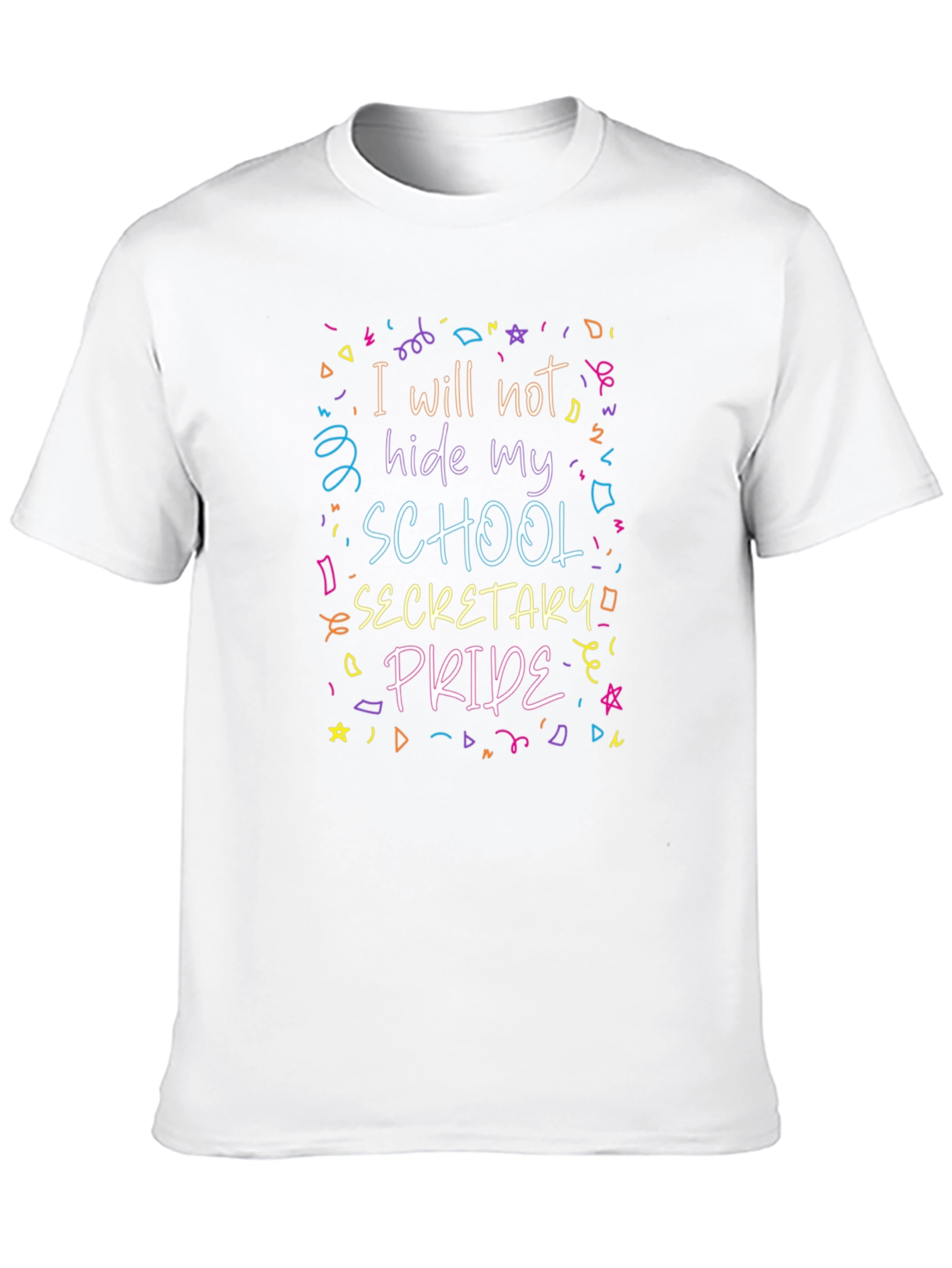 School Secretary Pride Graphic T-Shirt