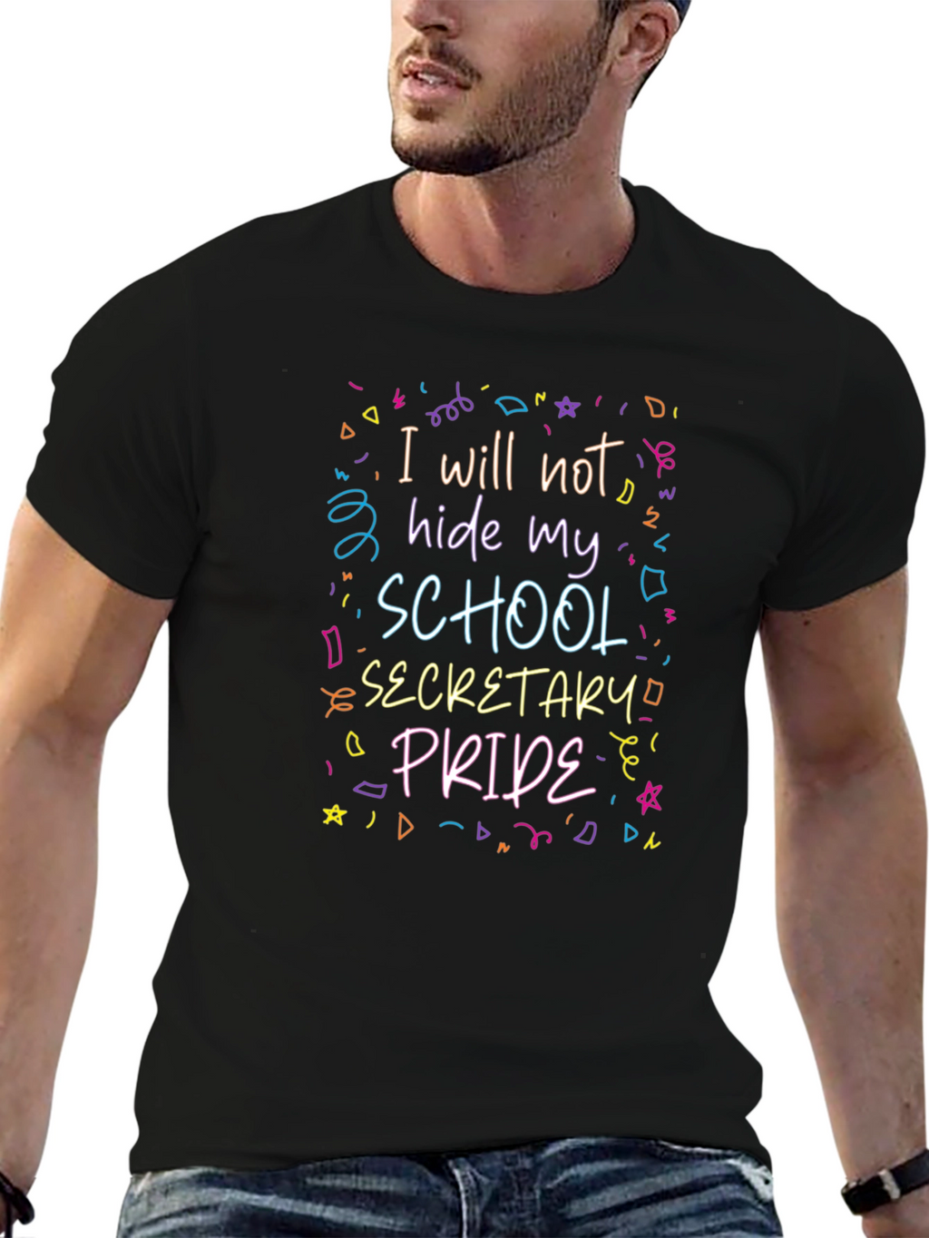 School Secretary Pride Graphic T-Shirt