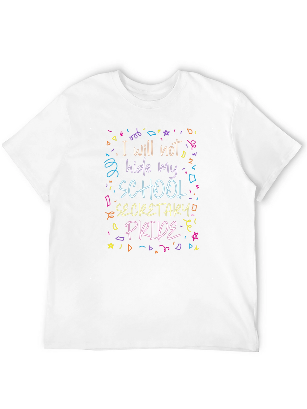 School Secretary Pride Graphic T-Shirt