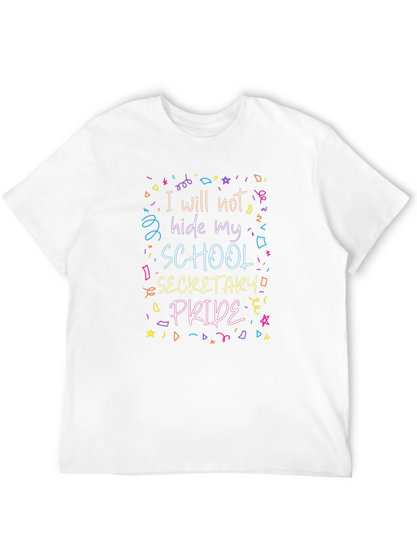 School Secretary Pride Graphic T-Shirt