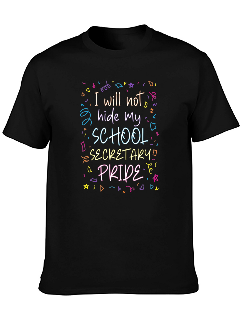 School Secretary Pride Graphic T-Shirt