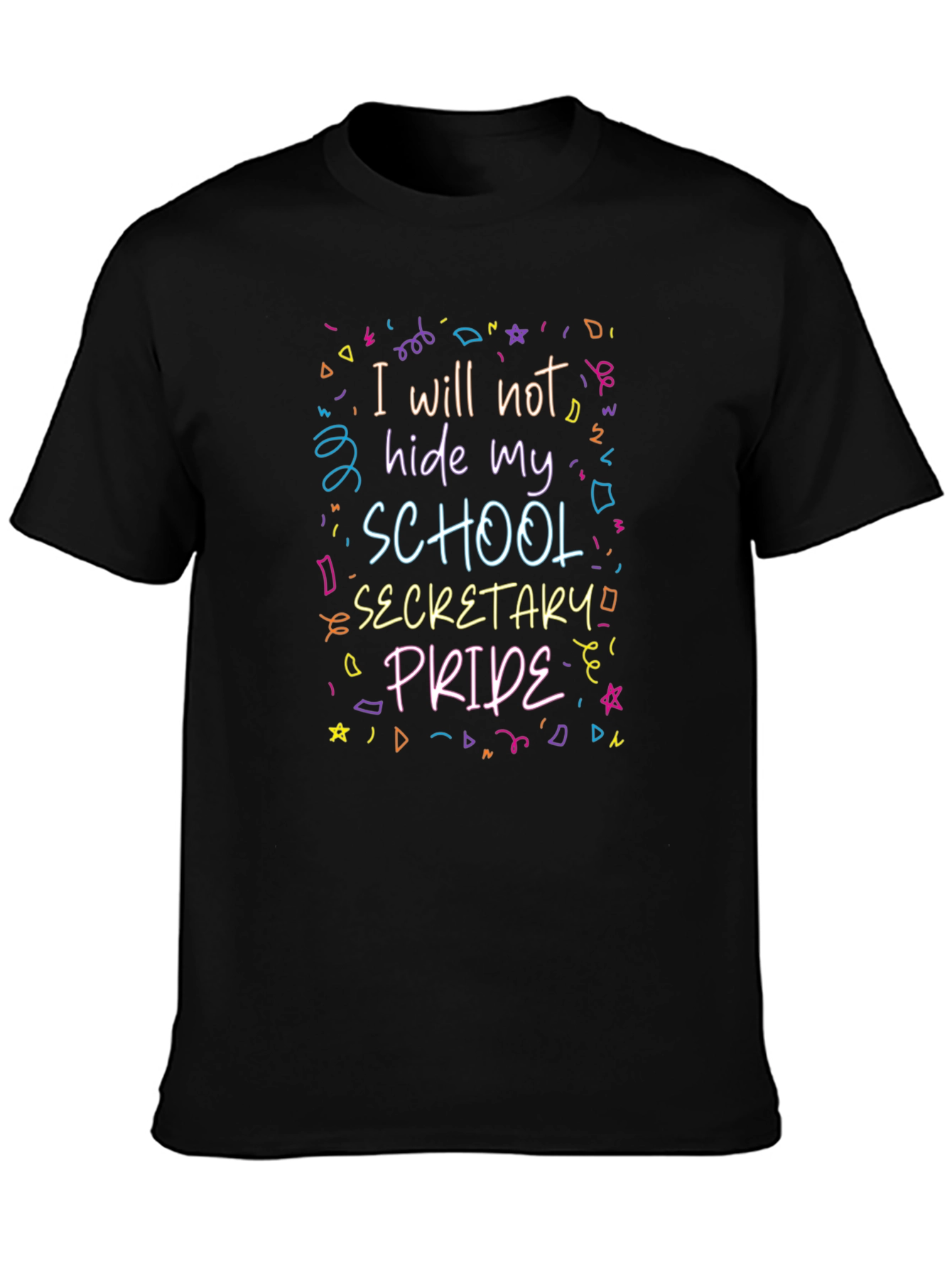 School Secretary Pride Graphic T-Shirt