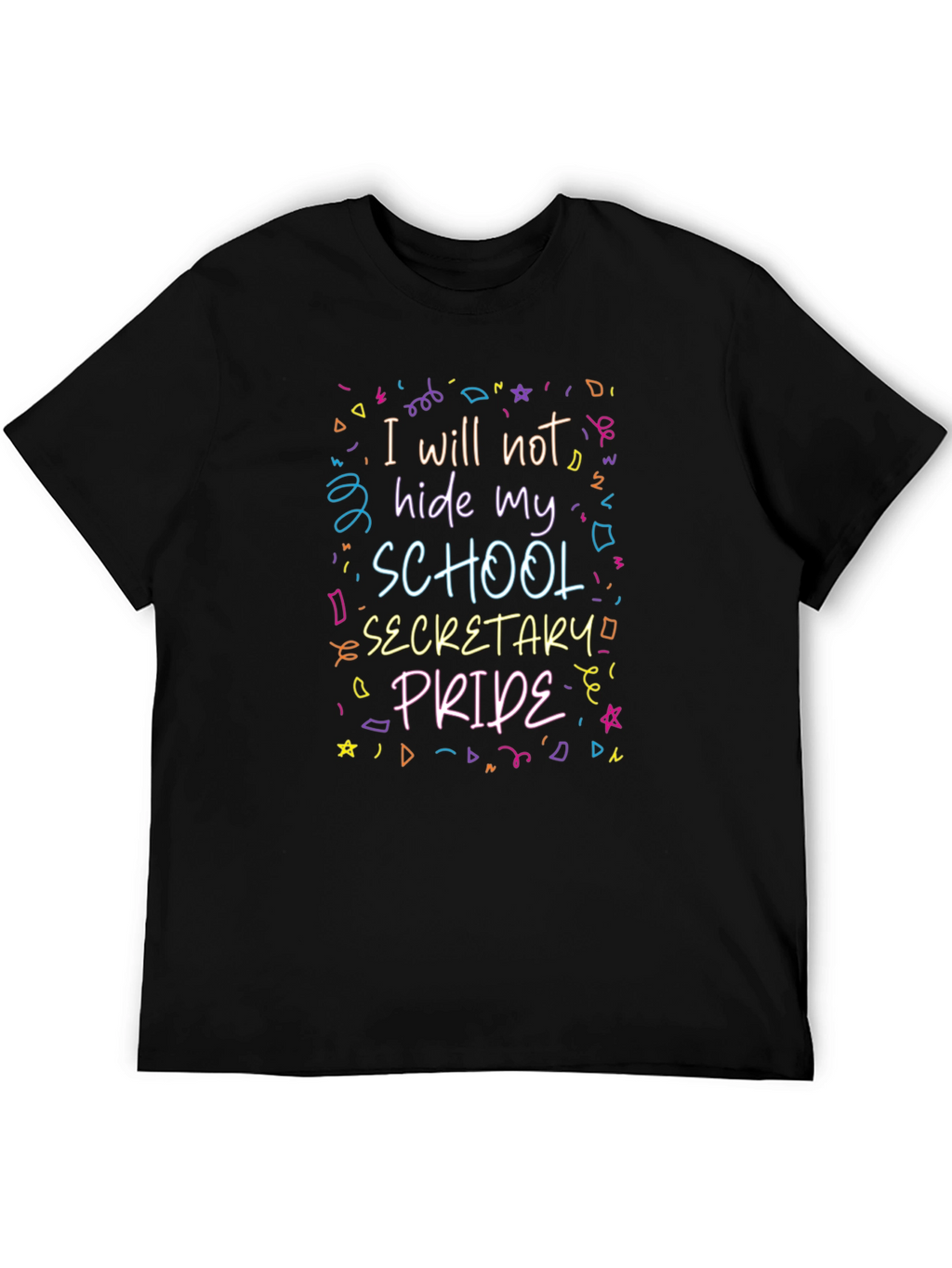 School Secretary Pride Graphic T-Shirt