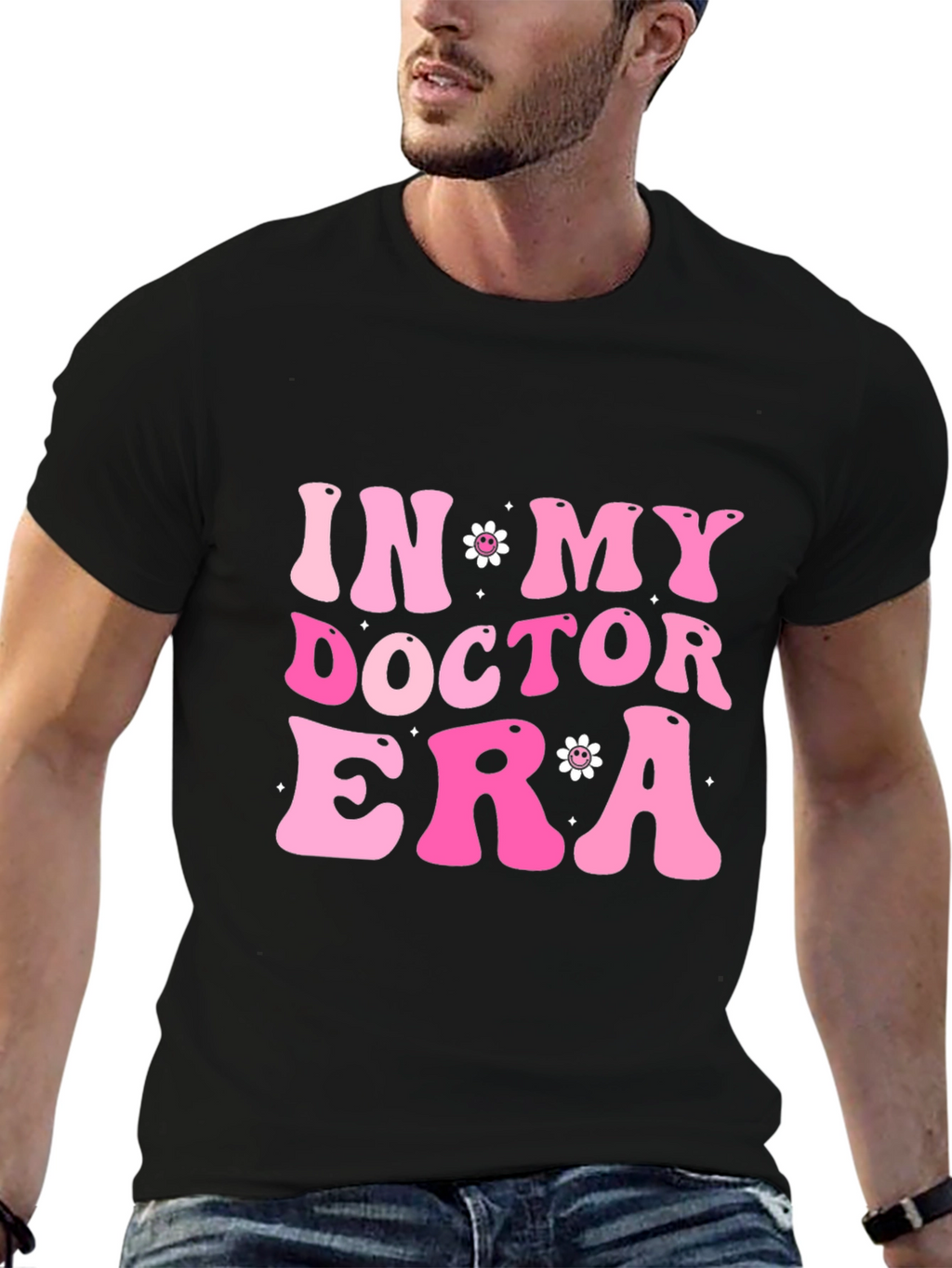 In My Doctor Era Black T-Shirt