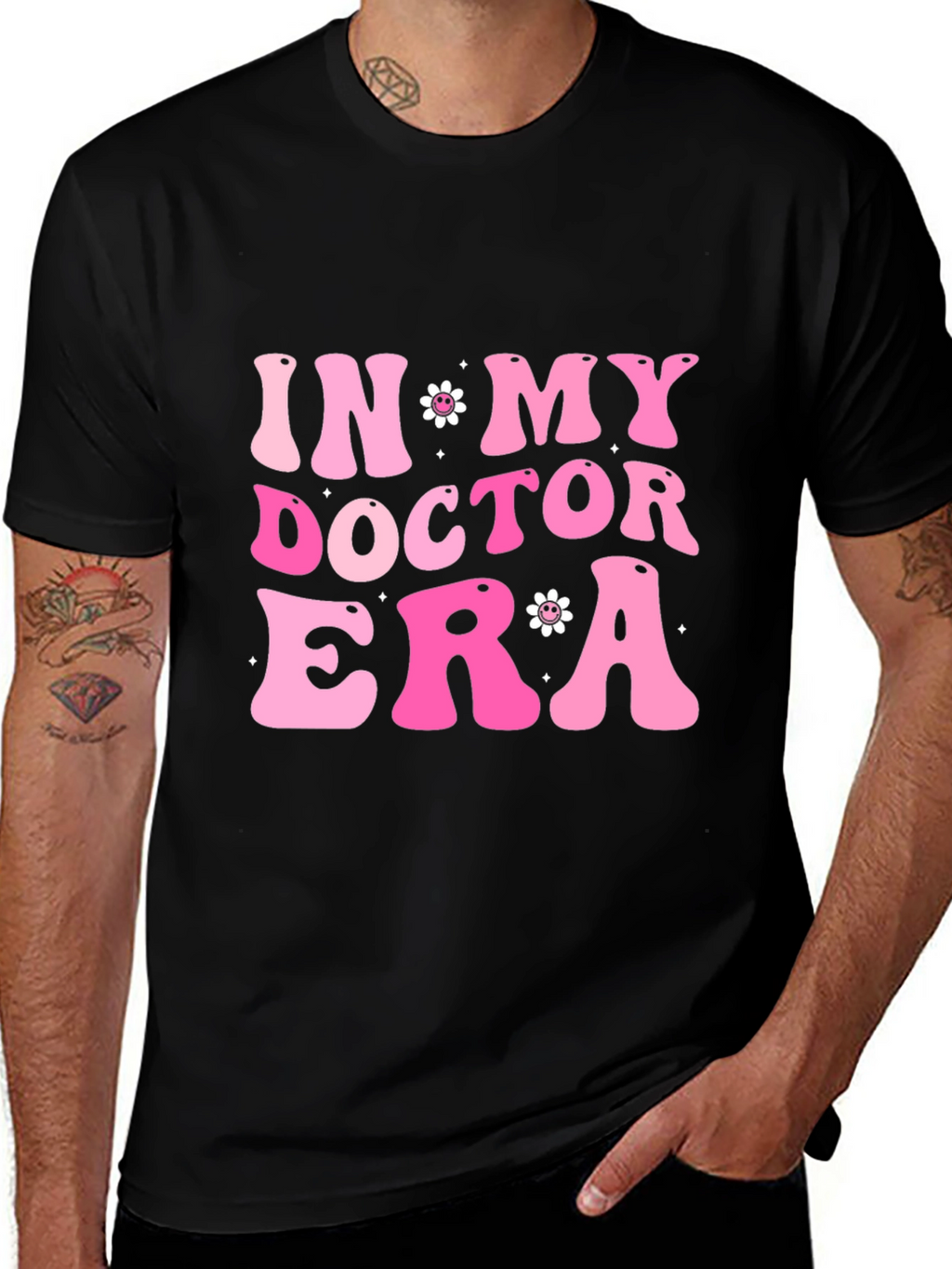 In My Doctor Era Black T-Shirt