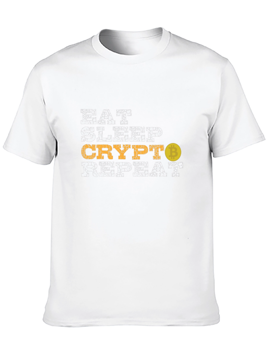 Eat Sleep Crypto Repeat T-Shirt - Bitcoin Lover Tee