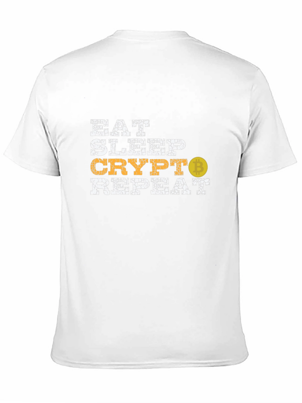 Eat Sleep Crypto Repeat T-Shirt - Bitcoin Lover Tee