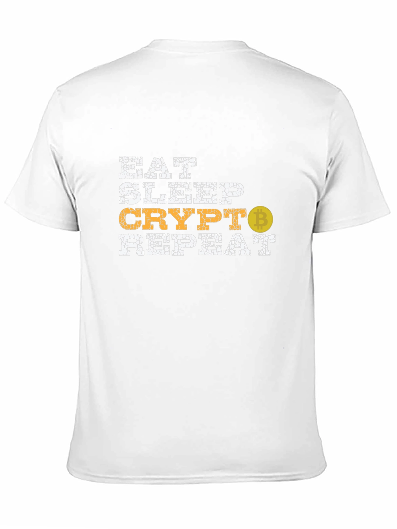 Eat Sleep Crypto Repeat T-Shirt - Bitcoin Lover Tee