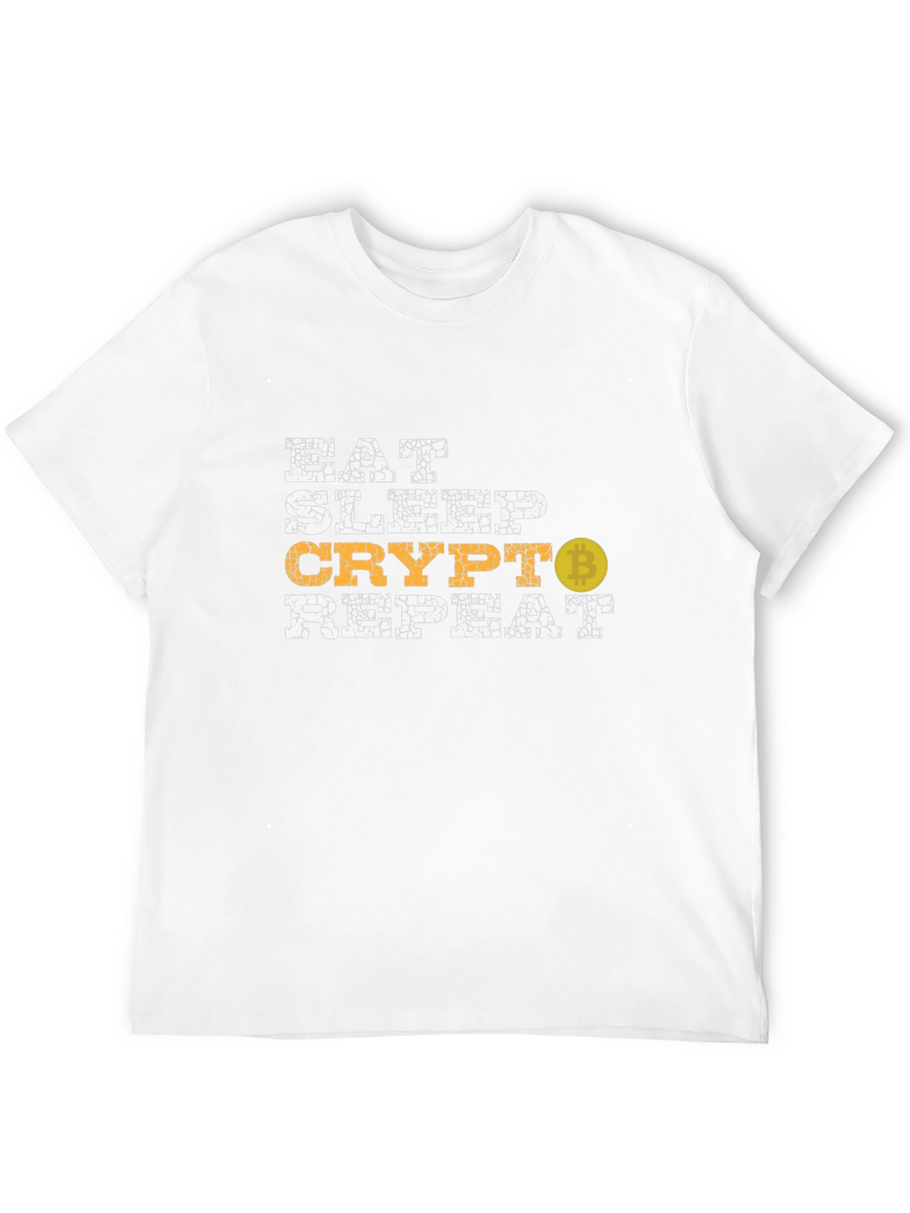 Eat Sleep Crypto Repeat T-Shirt - Bitcoin Lover Tee