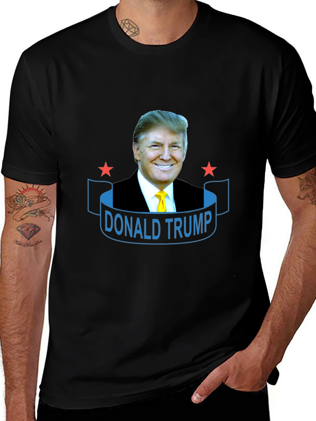 Donald Trump Graphic Tee - Political Statement T-Shirt