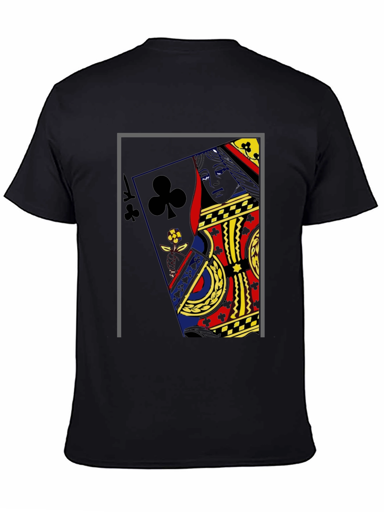 Queen of Clubs Graphic Tee