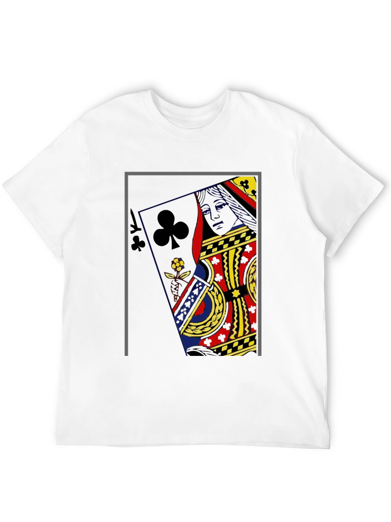 Queen of Clubs Graphic Tee