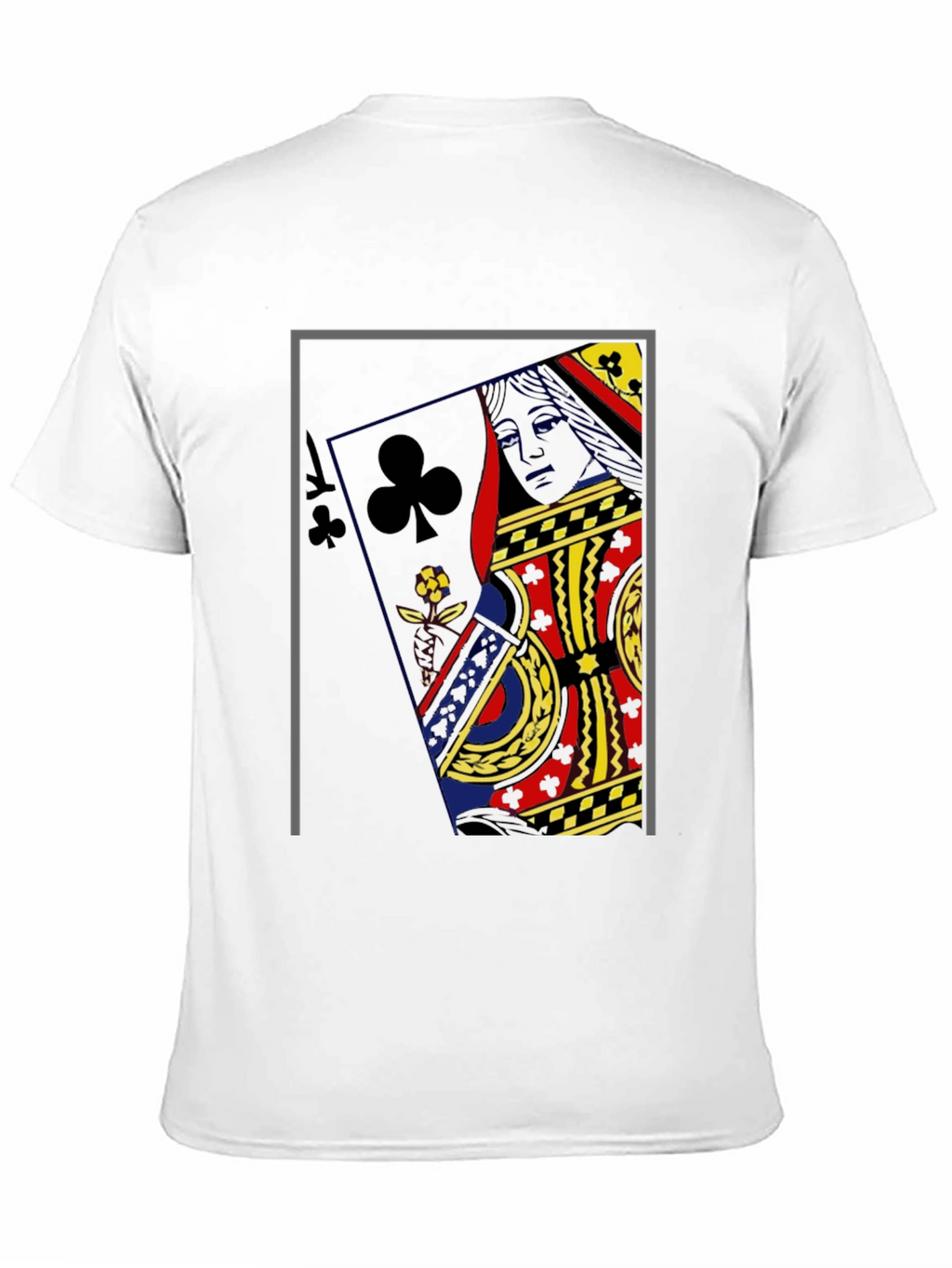 Queen of Clubs Graphic Tee