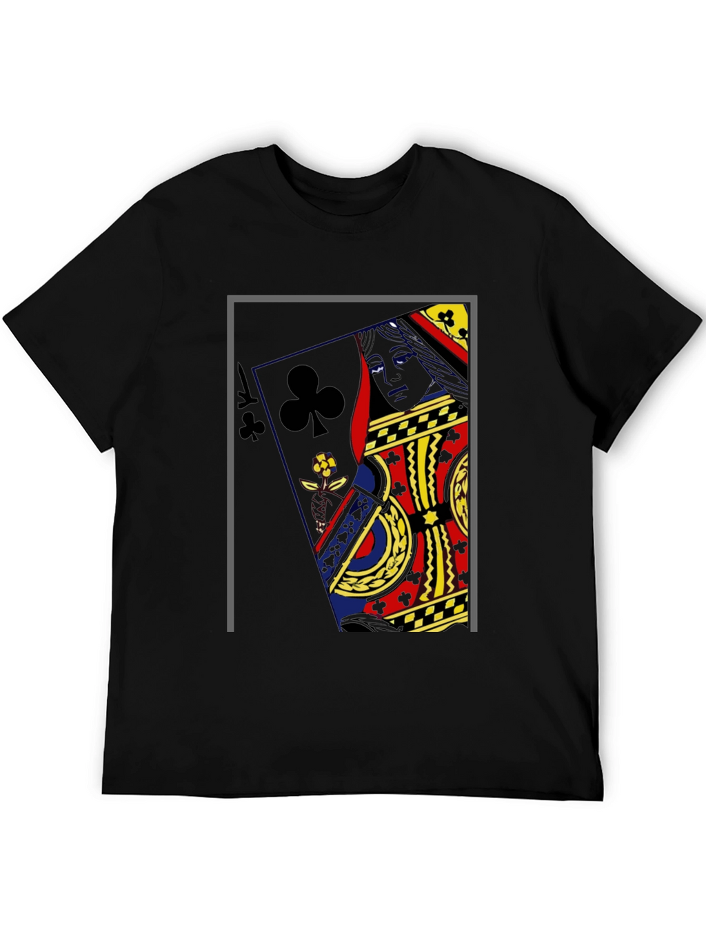 Queen of Clubs Graphic Tee