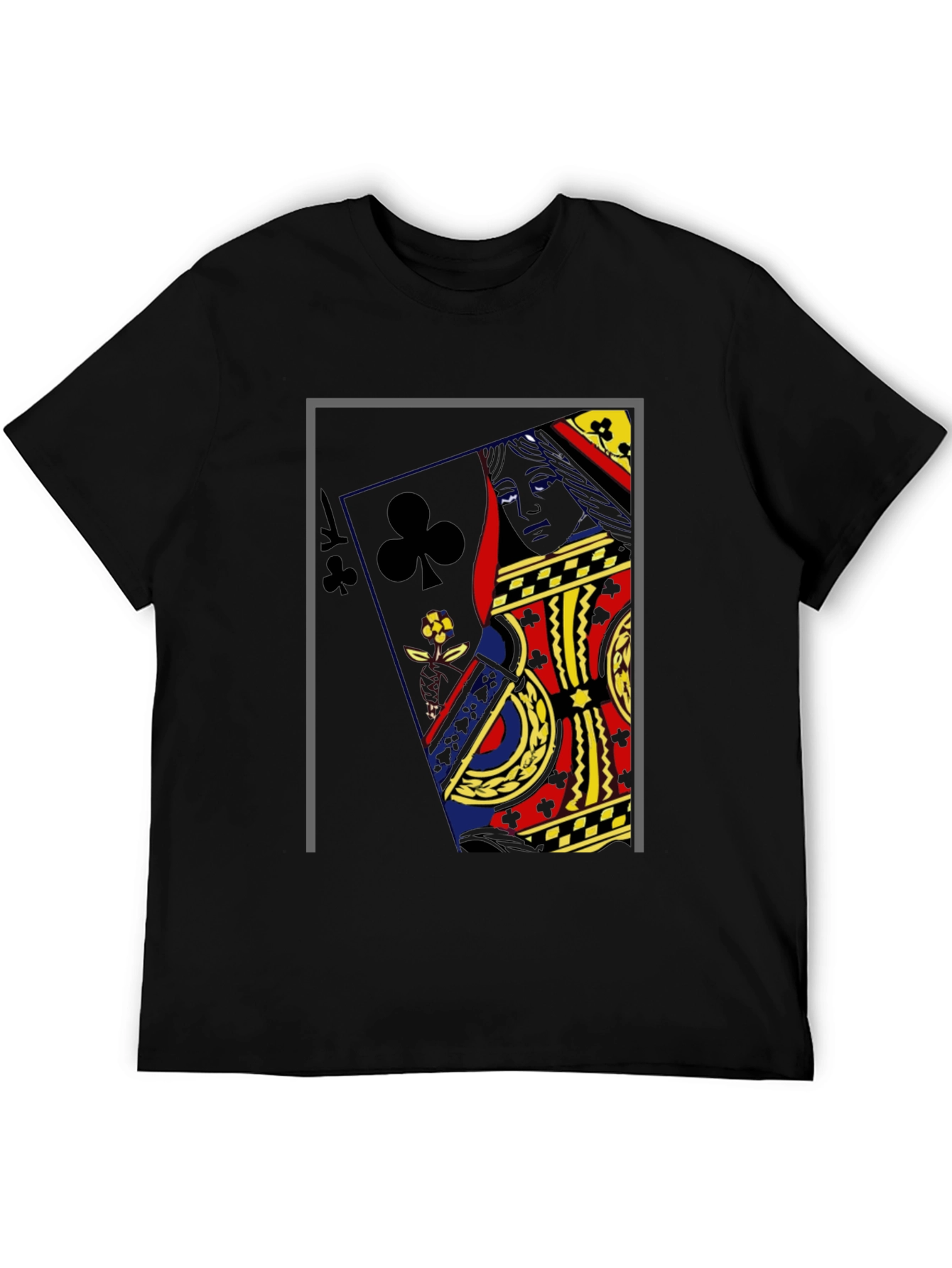 Queen of Clubs Graphic Tee