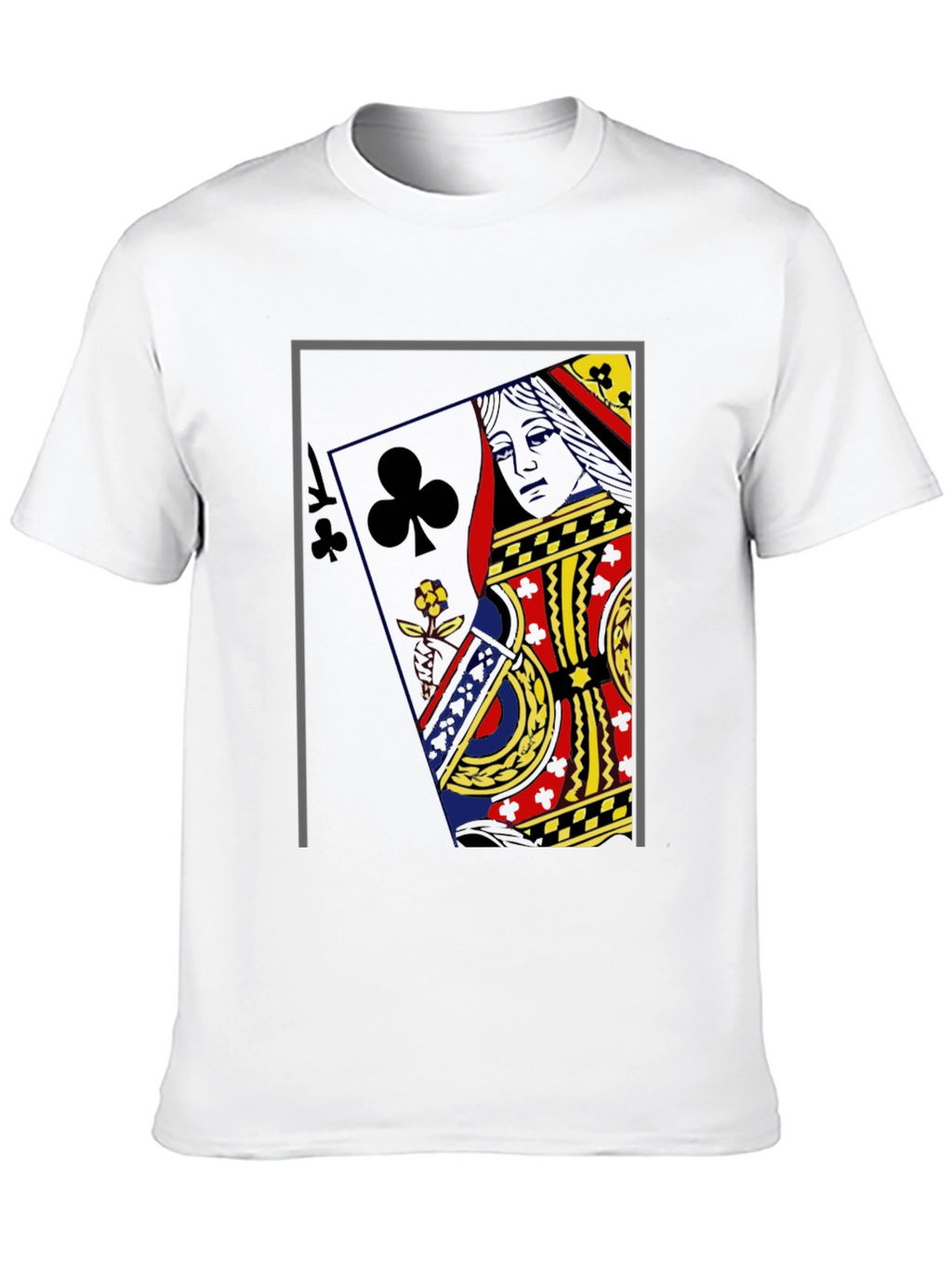 Queen of Clubs Graphic Tee
