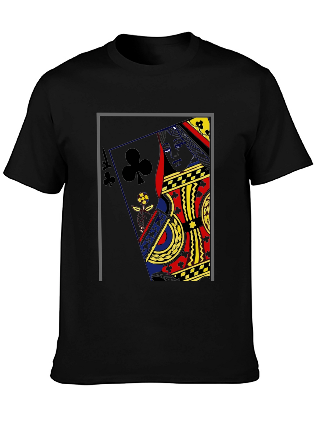 Queen of Clubs Graphic Tee