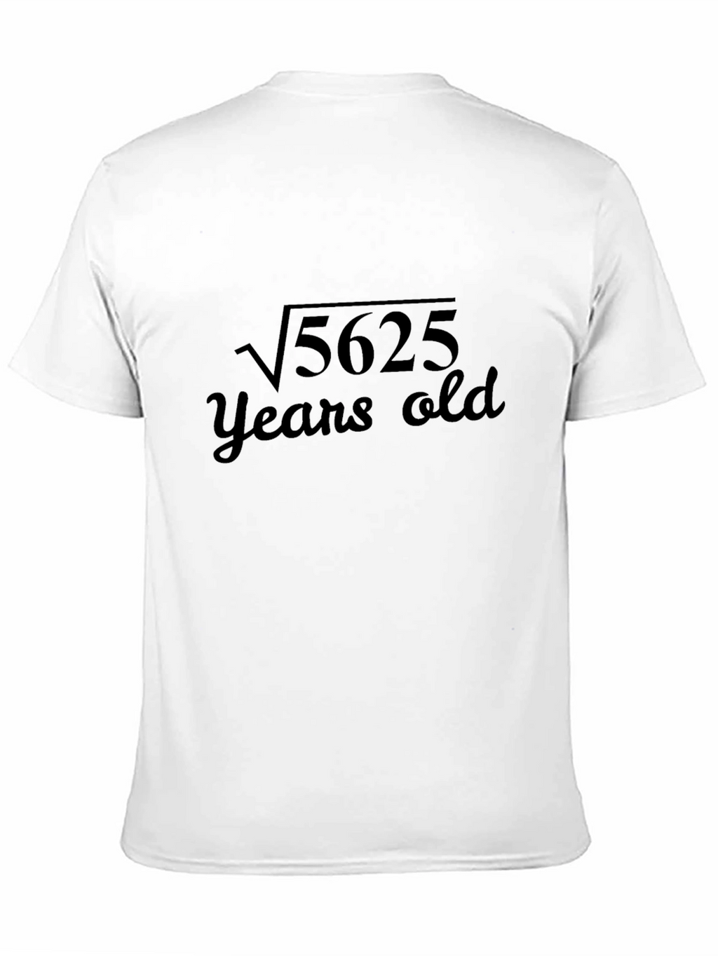 Funny 75 Years Old Math T-Shirt