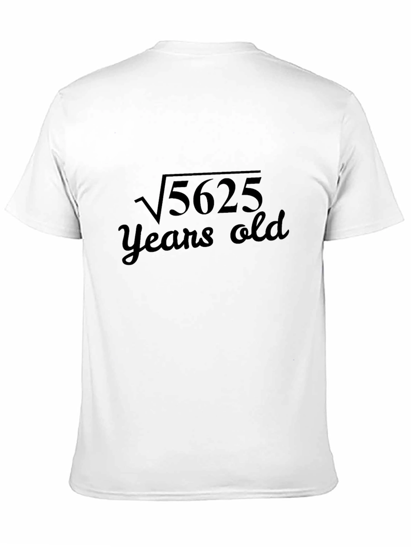 Funny 75 Years Old Math T-Shirt