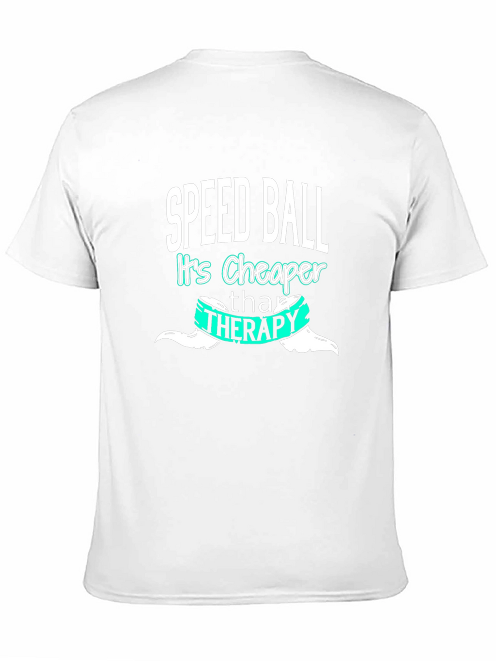 Speedball Cheaper Than Therapy Tee - Black Cotton Blend