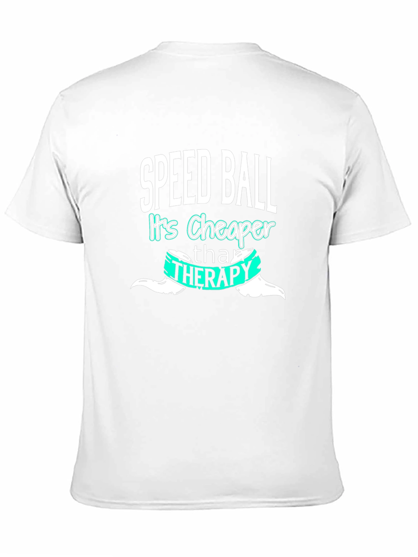Speedball Cheaper Than Therapy Tee - Black Cotton Blend