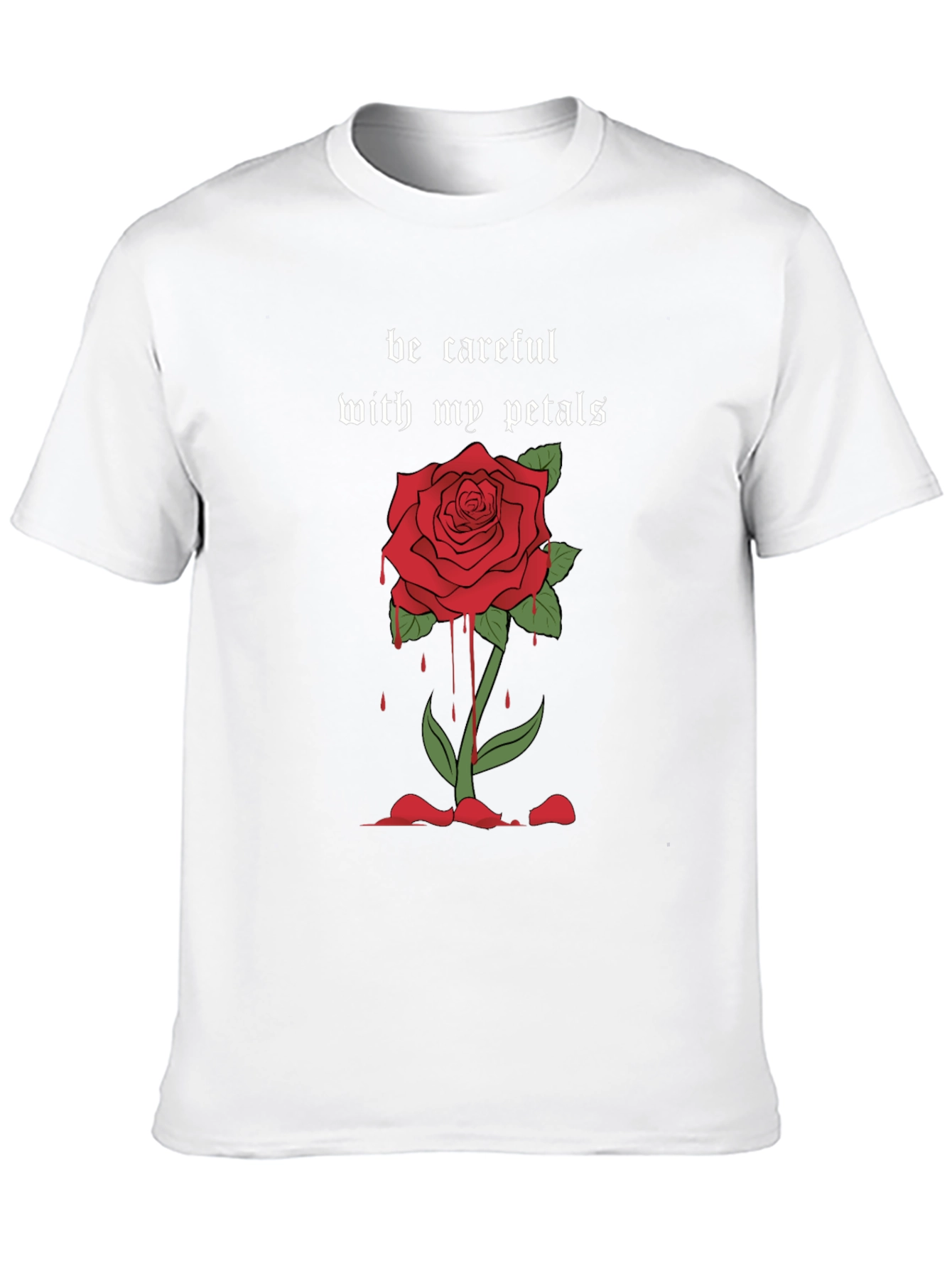 Be Careful With My Petals Graphic T-Shirt