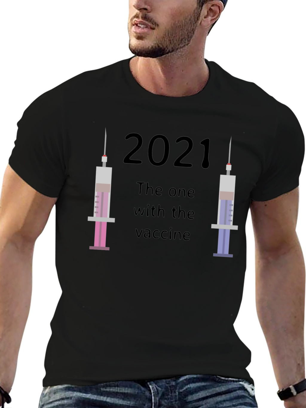2021 Vaccine Graphic T-Shirt - Unisex Fit