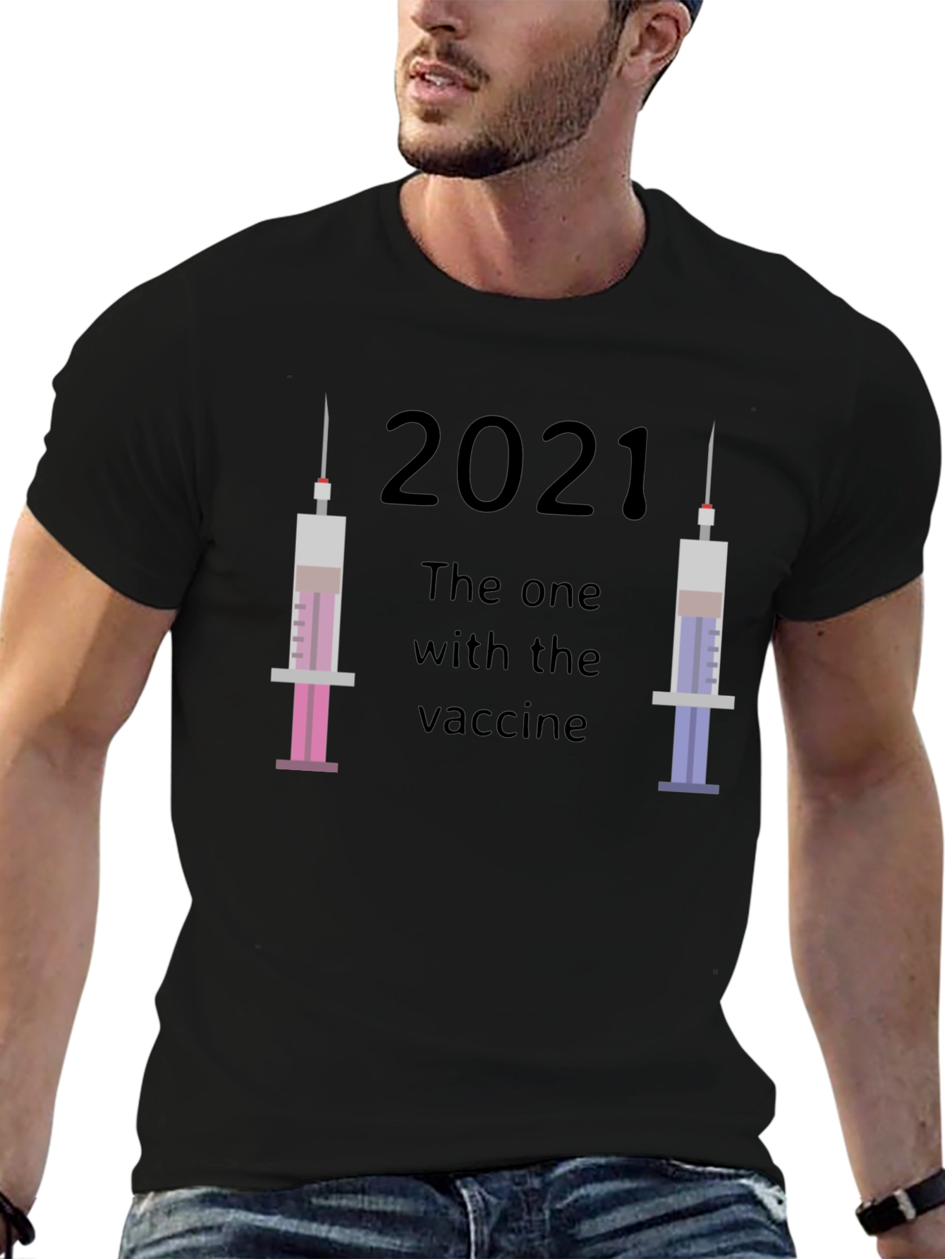 2021 Vaccine Graphic T-Shirt - Unisex Fit