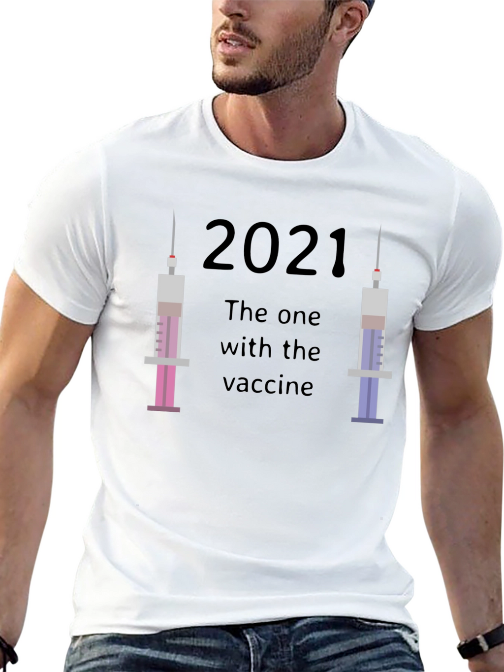 2021 Vaccine Graphic T-Shirt - Unisex Fit