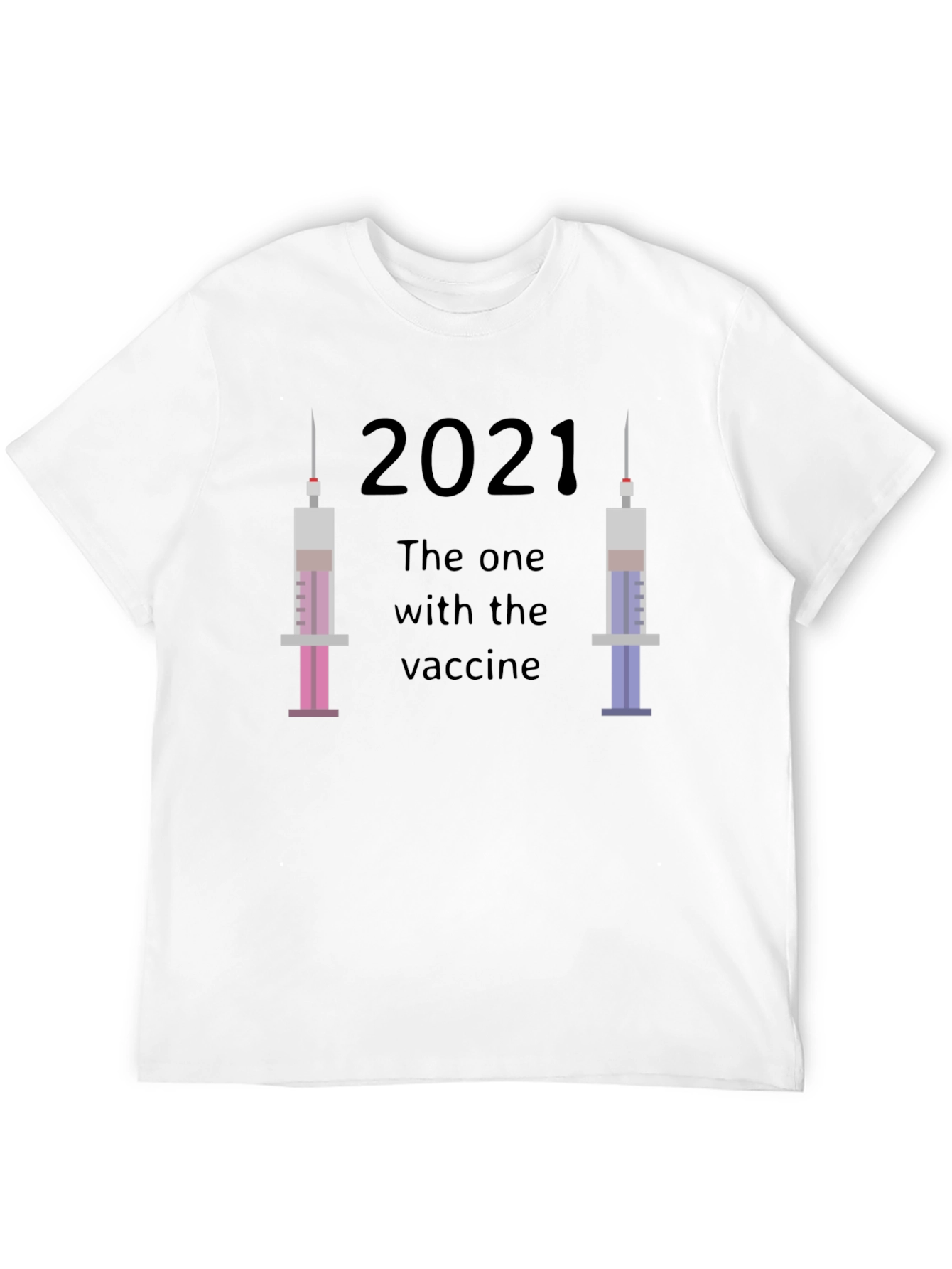 2021 Vaccine Graphic T-Shirt - Unisex Fit