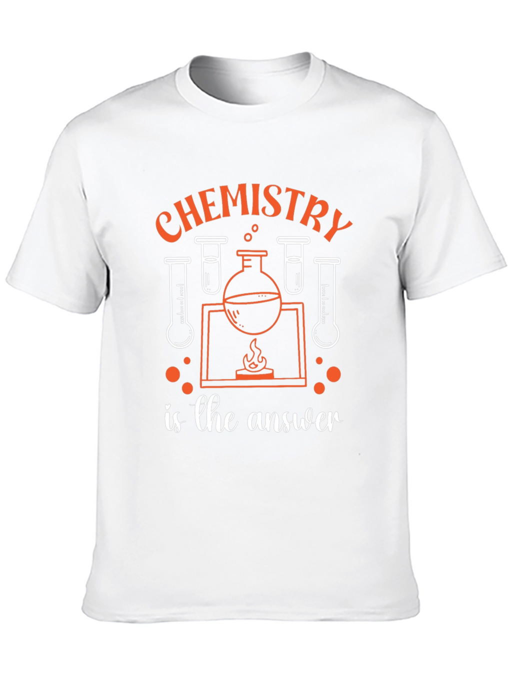Chemistry is the Answer Graphic T-Shirt