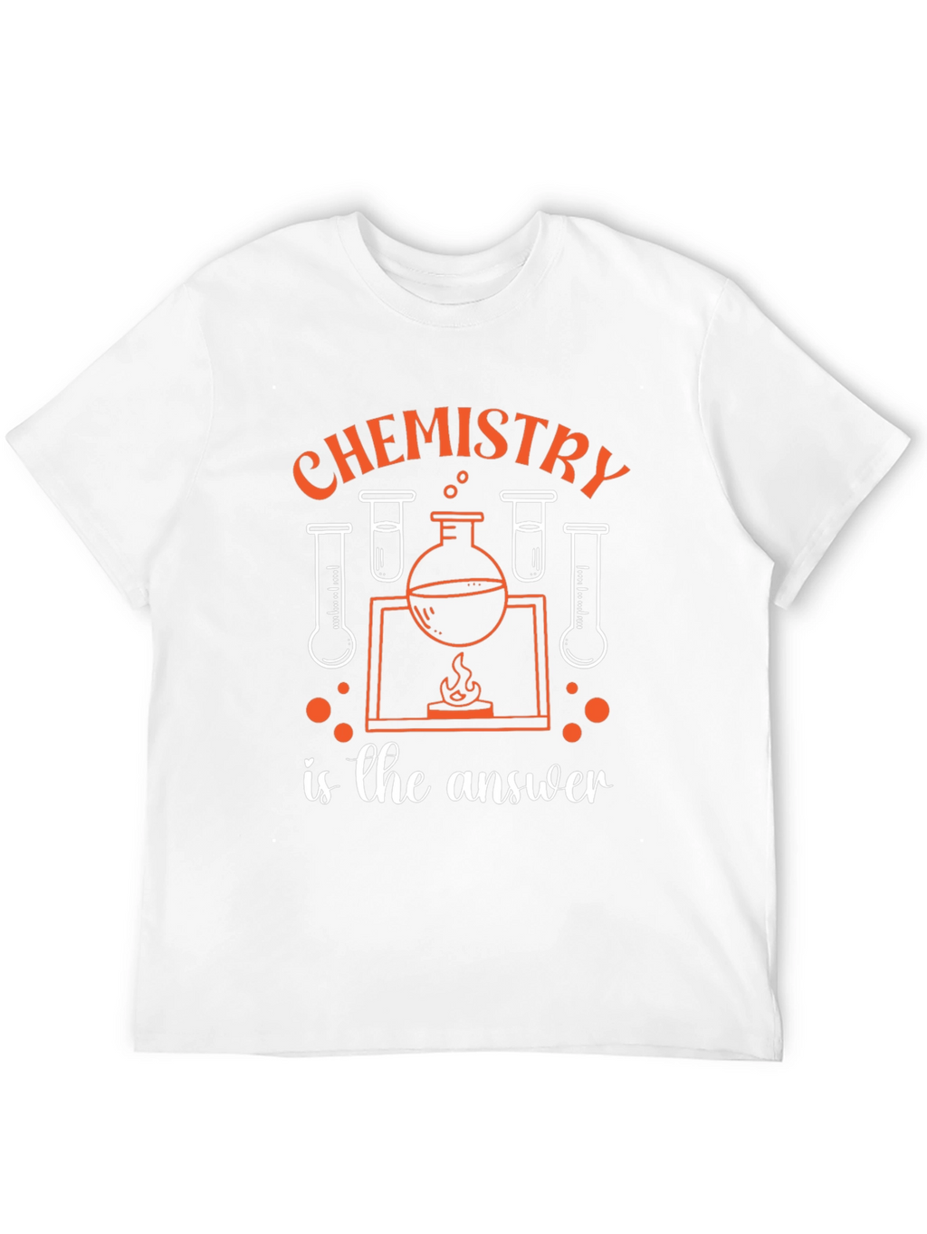Chemistry is the Answer Graphic T-Shirt
