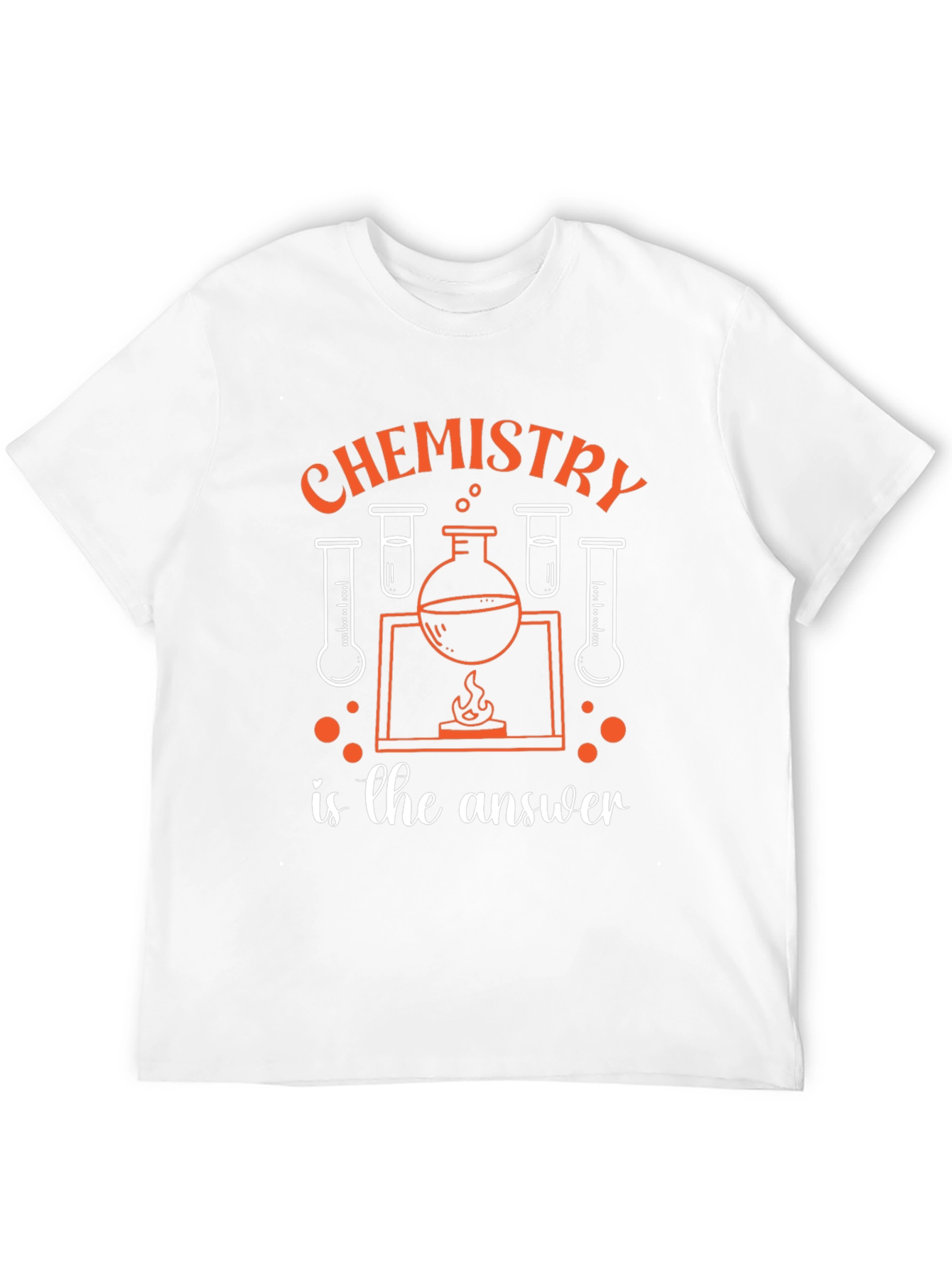 Chemistry is the Answer Graphic T-Shirt