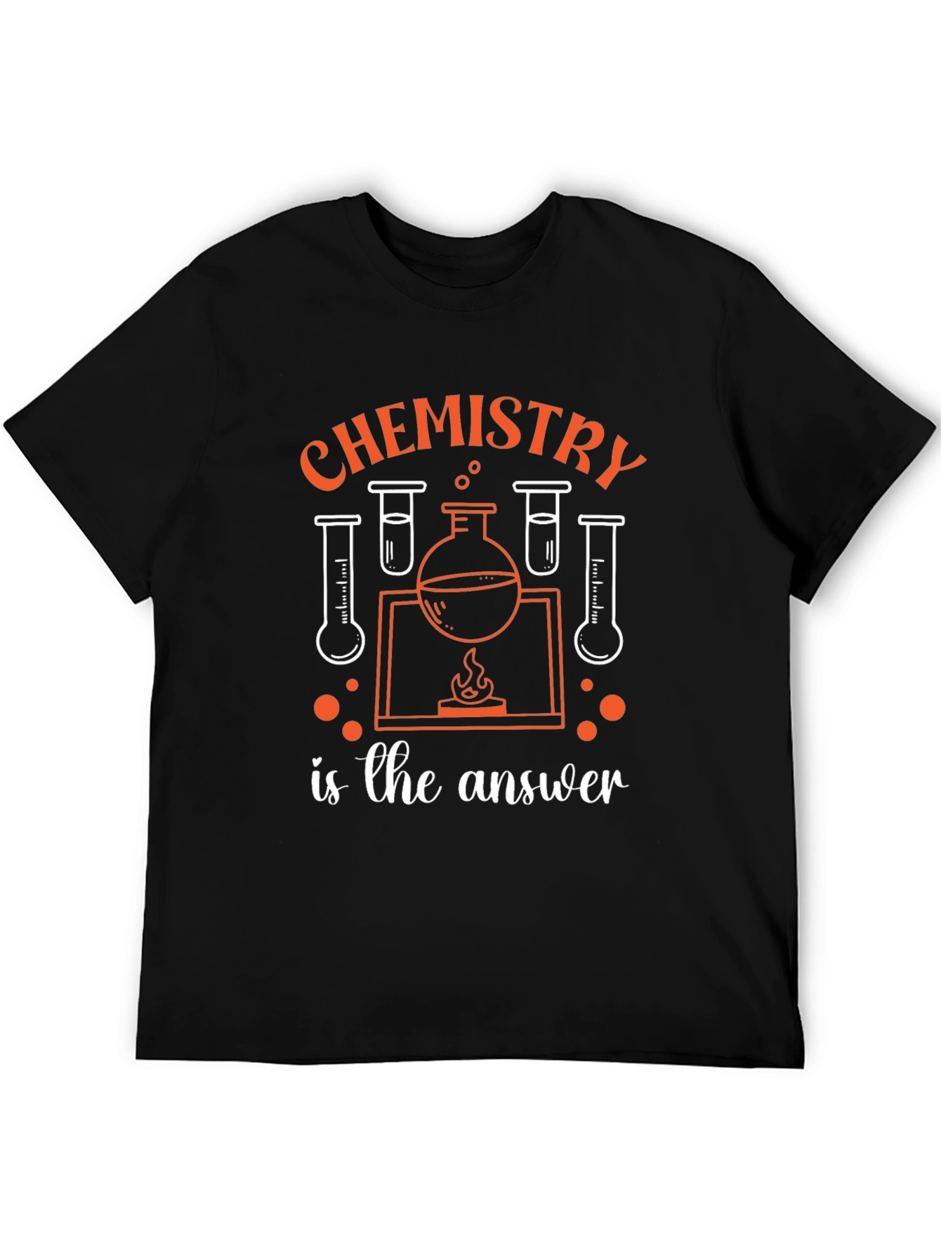 Chemistry is the Answer Graphic T-Shirt